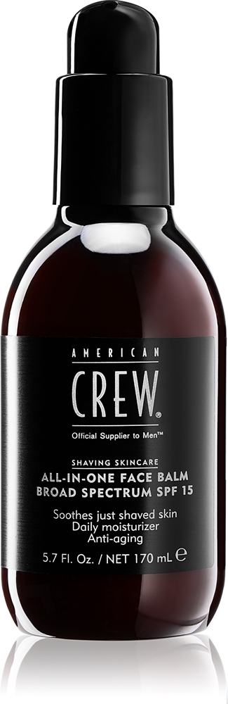 American Crew Shave & Beard ALL-IN-ONE Face Balm Broad Spectrum SPF 15 After Shave Balm SPF 15