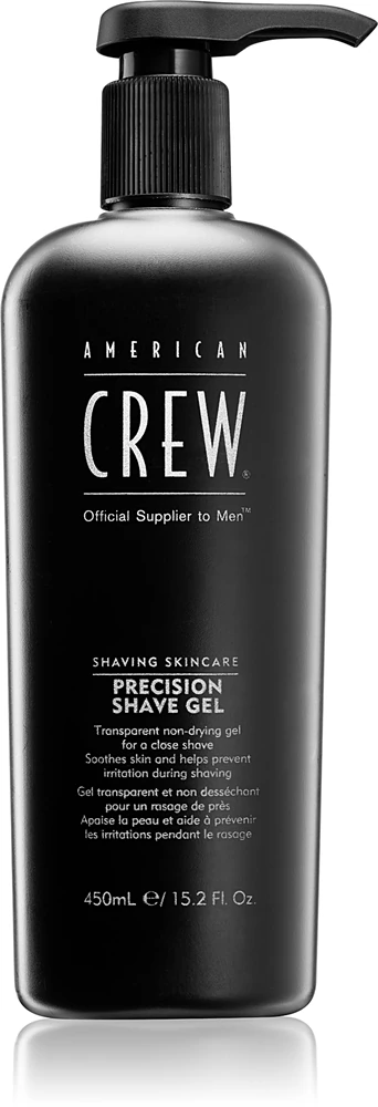American Crew Shave & Beard Precision Shave Gel Shaving gel for sensitive skin 450 ml