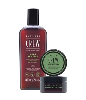 American Crew Styling Winter Duo Tea Tree Shampoo & Forming Cream Set