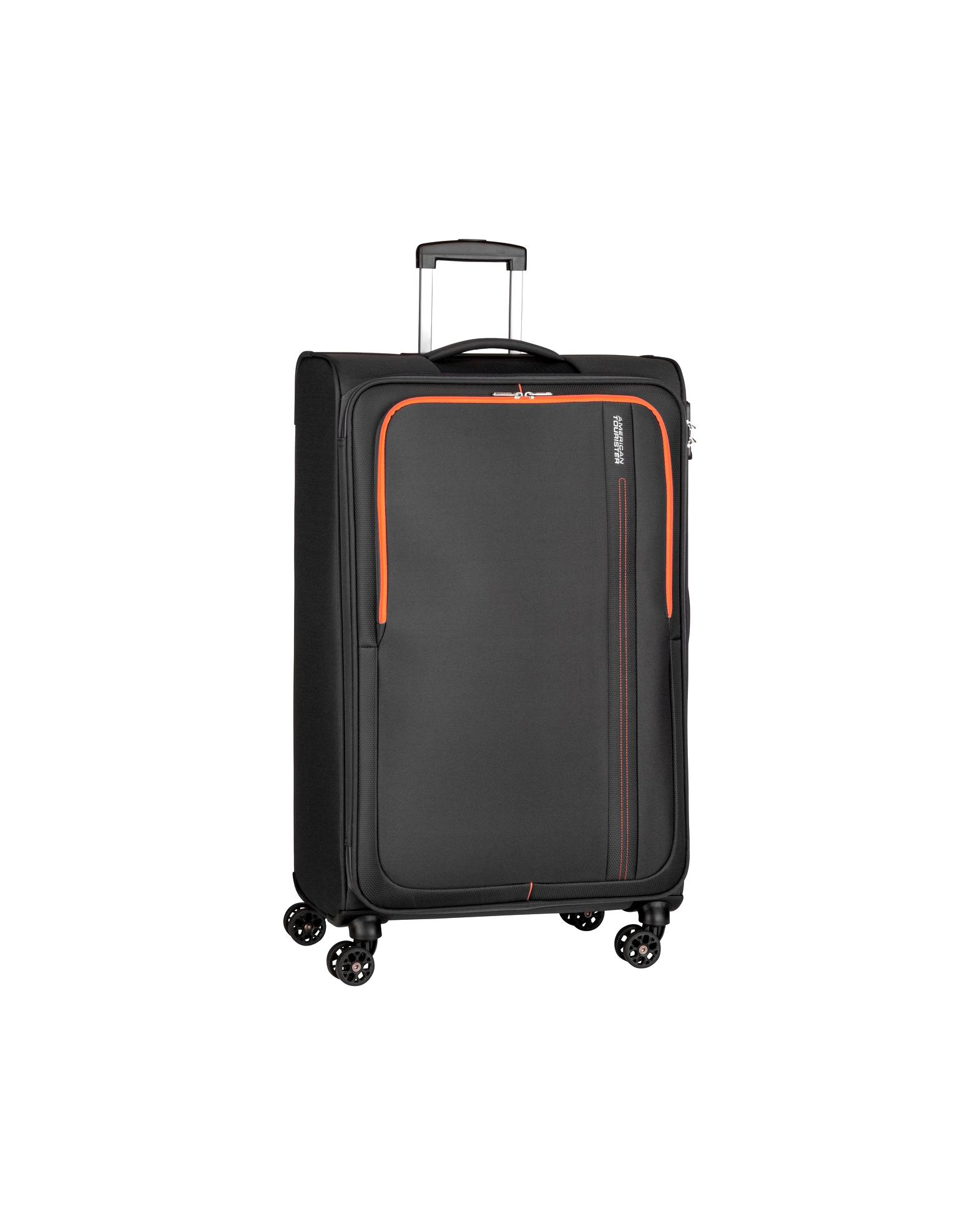 American Tourister Trolley Suitcase & Trolley Sea Seeker Spinner 80 Charcoal Grey