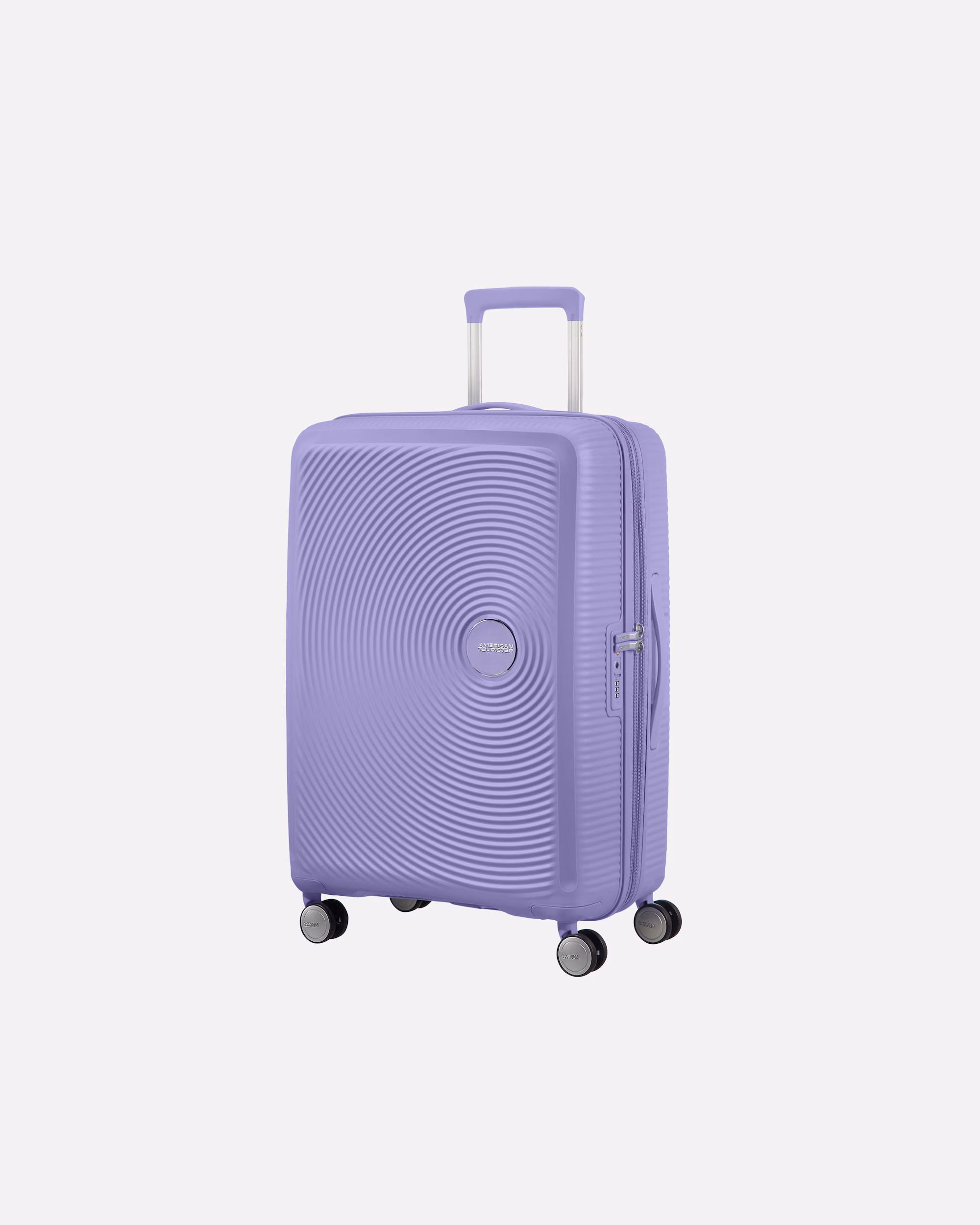 American Tourister Trolley Suitcase & Trolley SoundBox Spinner 67 EXP Lavender