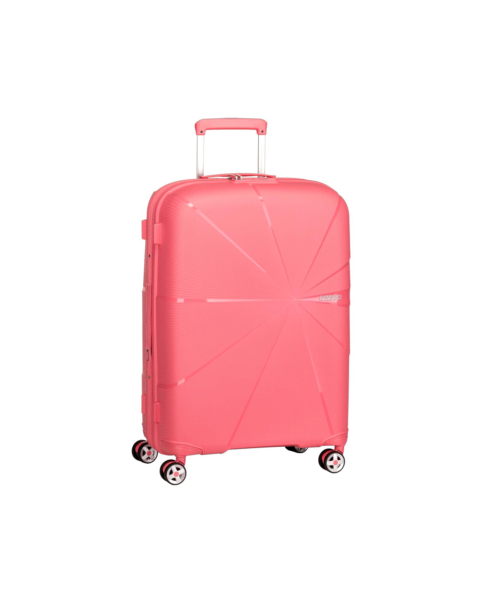 American Tourister Trolley Suitcase & Trolley Starvibe Spinner 67 EXP Sun Kissed Coral