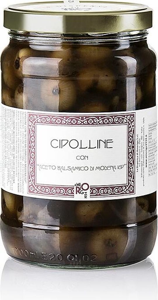 gustiamo Amerigo Cipolline all aceto balsamico - Onions in Aceto Balsamico - 1.5kg 1500g