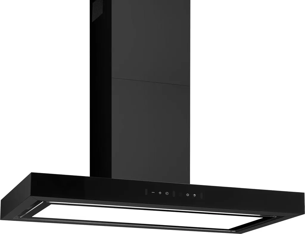 Amica KH 694 616 SM Wall-mounted extractor hood 90 cm Black Matt