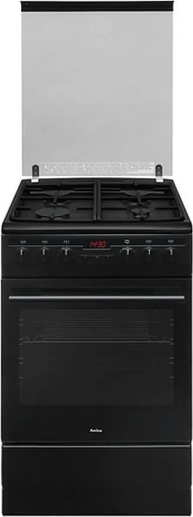 Amica - SHEG 904 000 SM - Freestanding Cooker - Electric/Gas - Matte Black - 50 cm