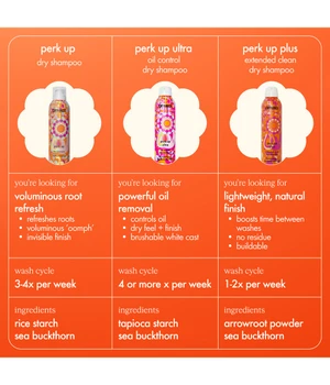 Amika Perk Up Plus Extended Clean Dry Shampoo