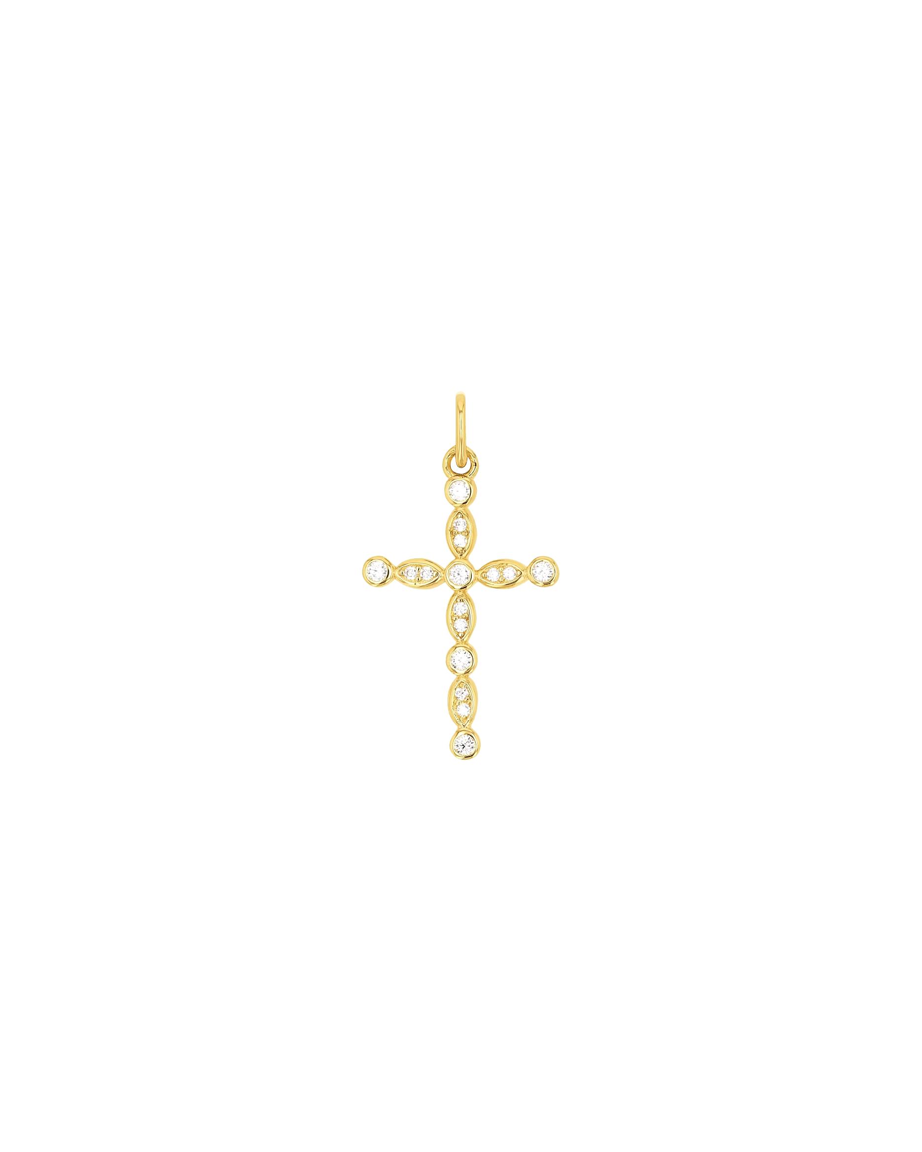 amor pendant motif pendant for women, 925 sterling silver, synthetic zirconia | Cross
