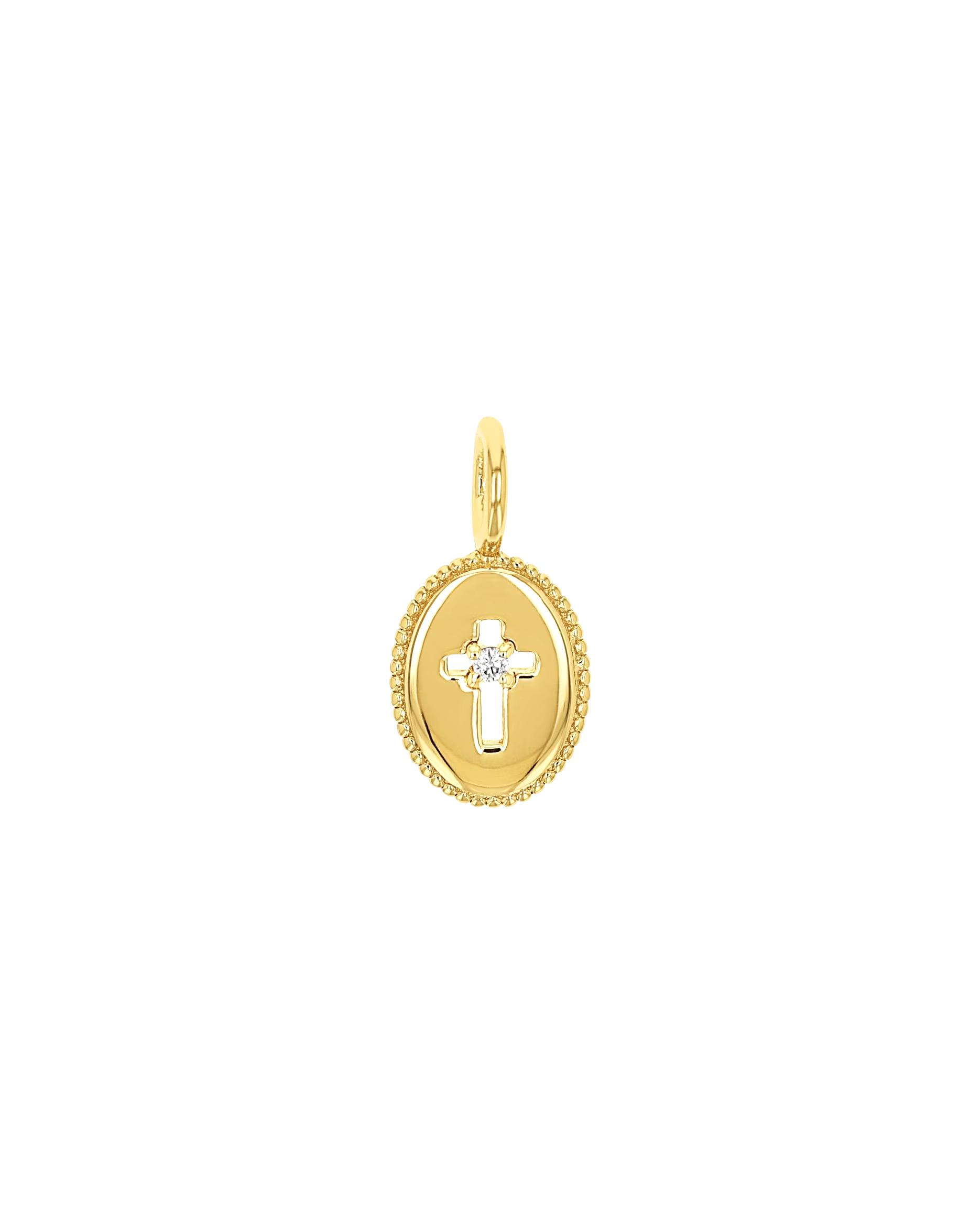 amor pendant motif pendant for women, 925 sterling silver, synthetic zirconia | Cross