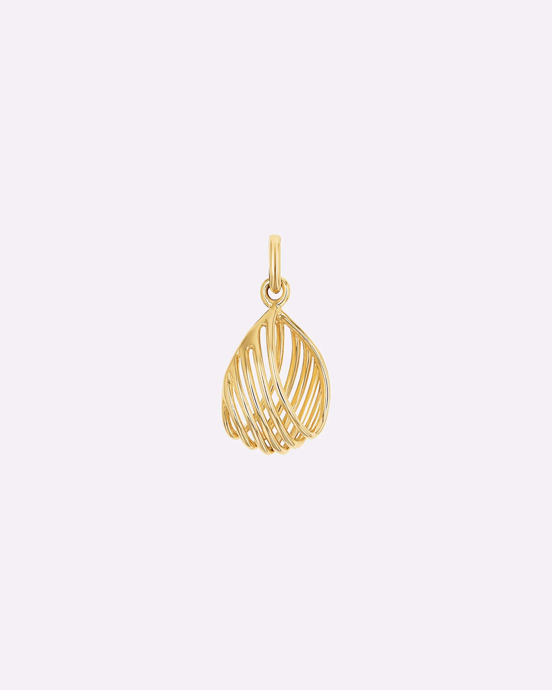 amor pendant motif pendant for women, 375 gold