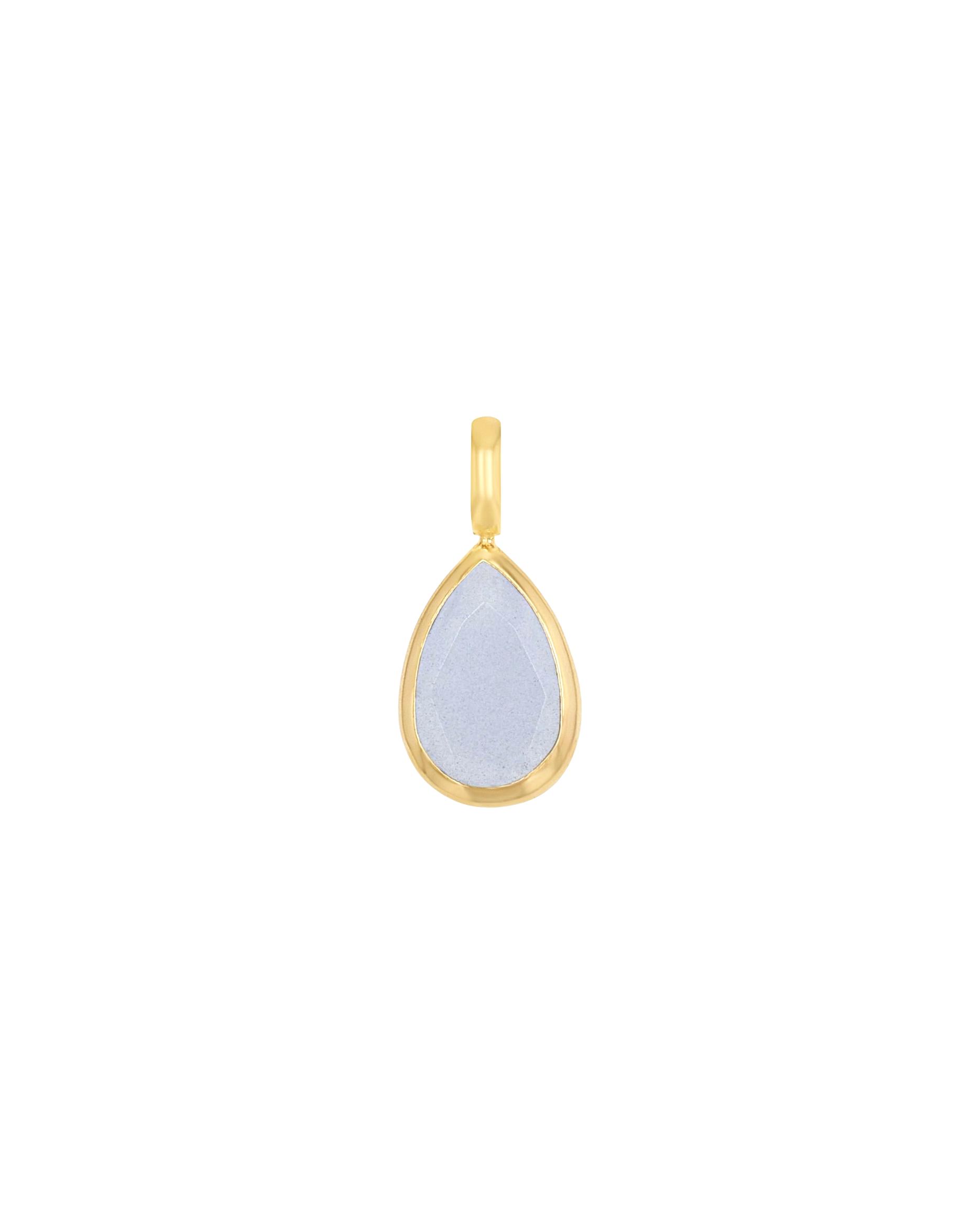 amor pendant motif pendant for women, 375 gold, glass
