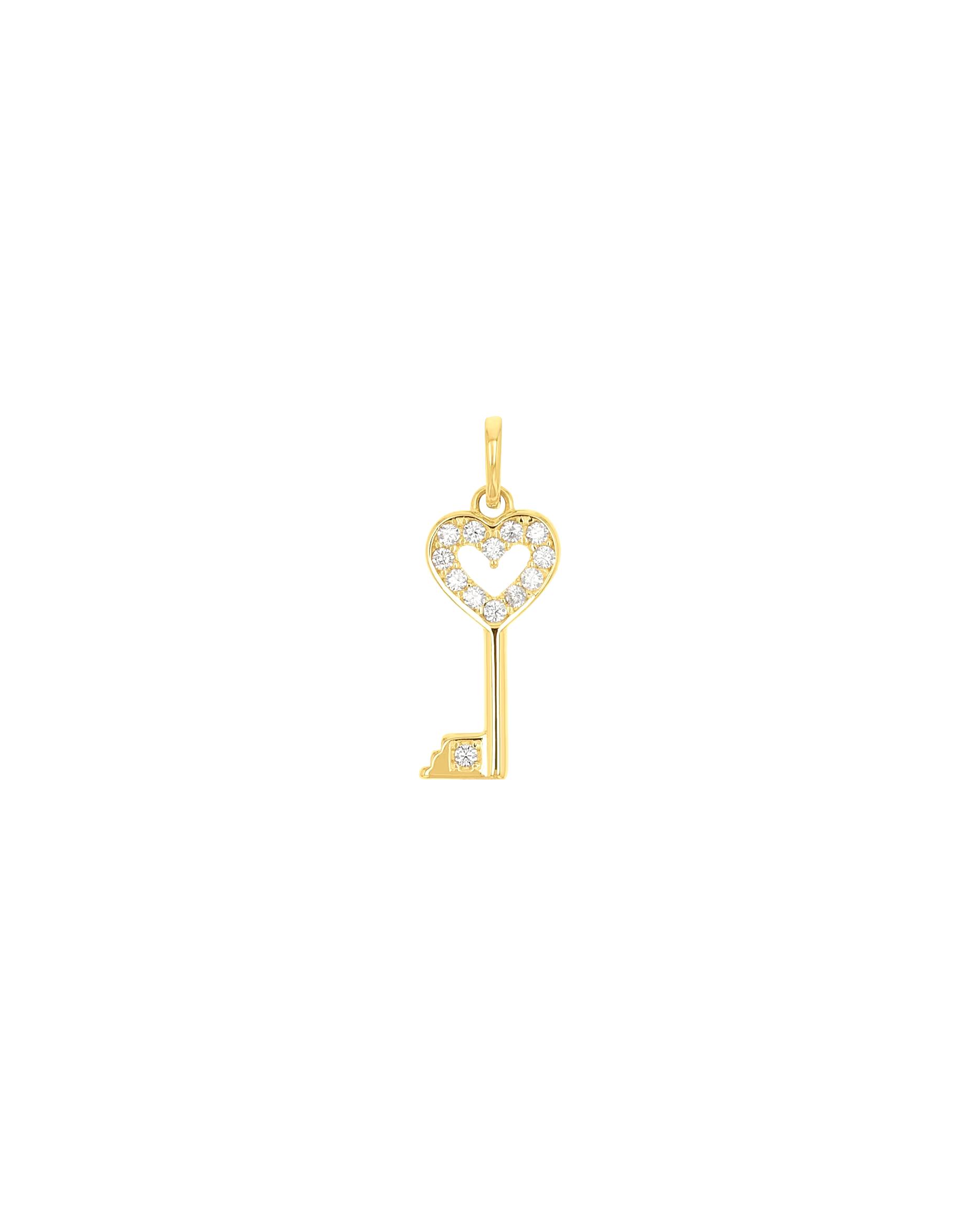 amor pendant motif pendant for women, gold 375, zirconia synth. | Key