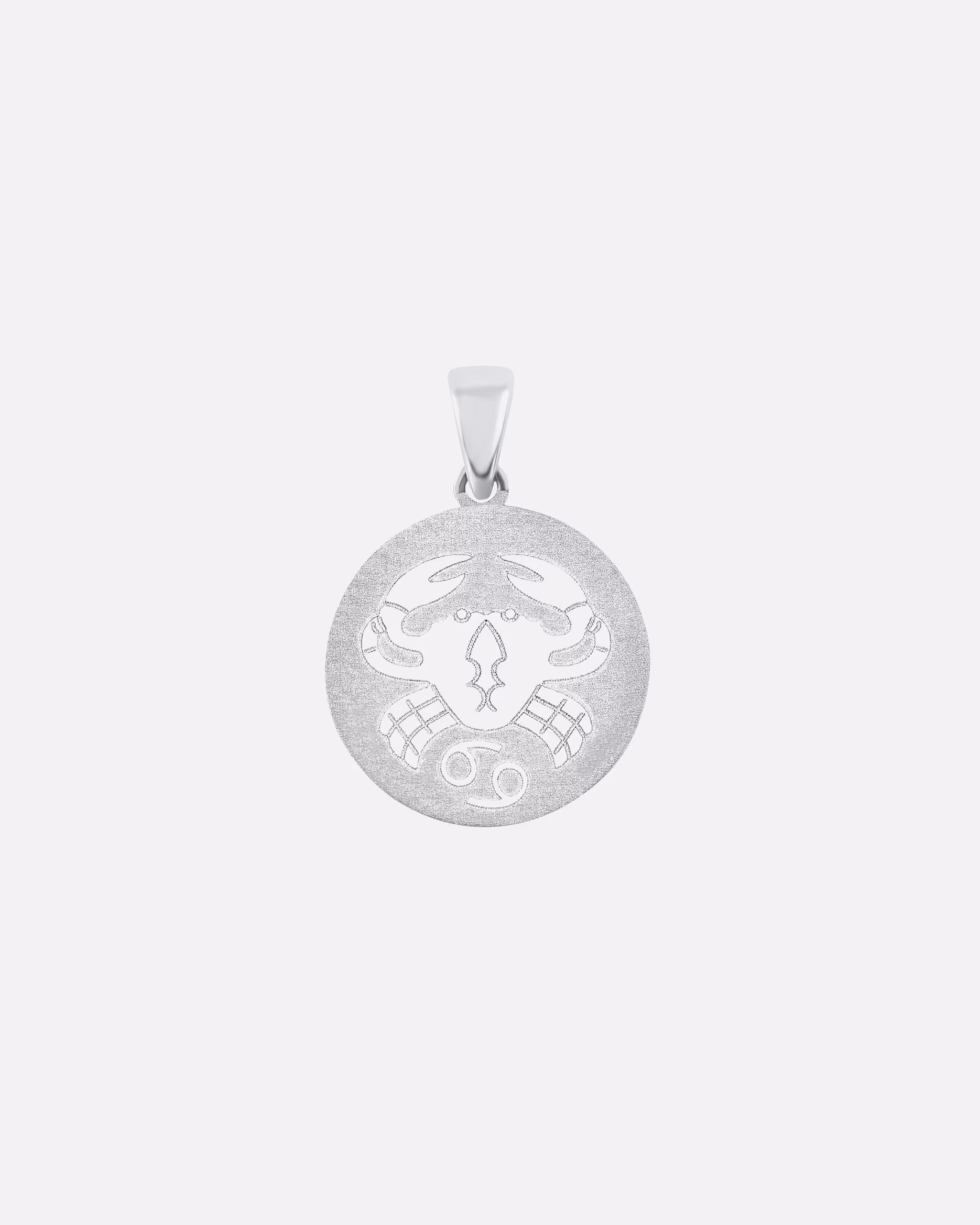 amor pendant motif pendant for men and women, unisex, 925 sterling silver | Cancer