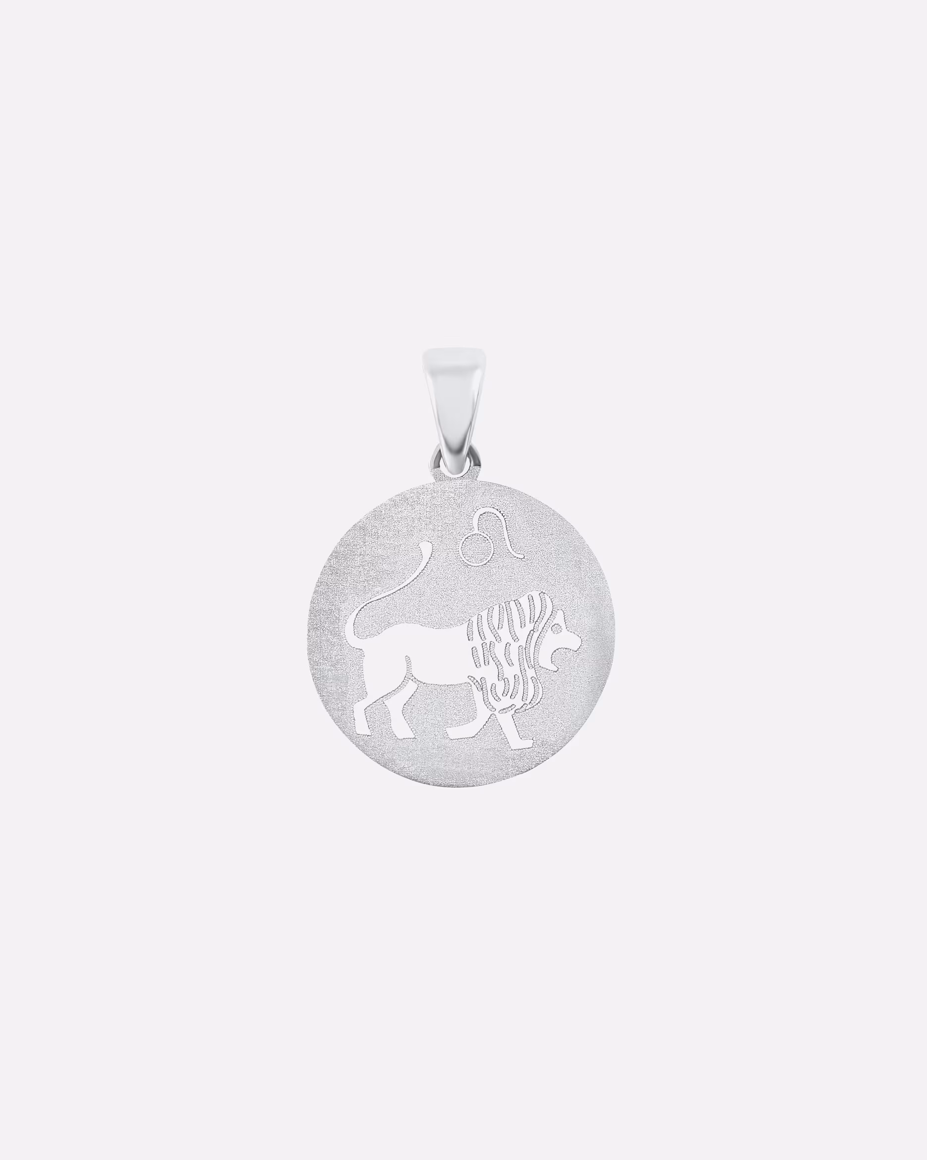 amor pendant motif pendant for men and women, unisex, 925 sterling silver | Lion