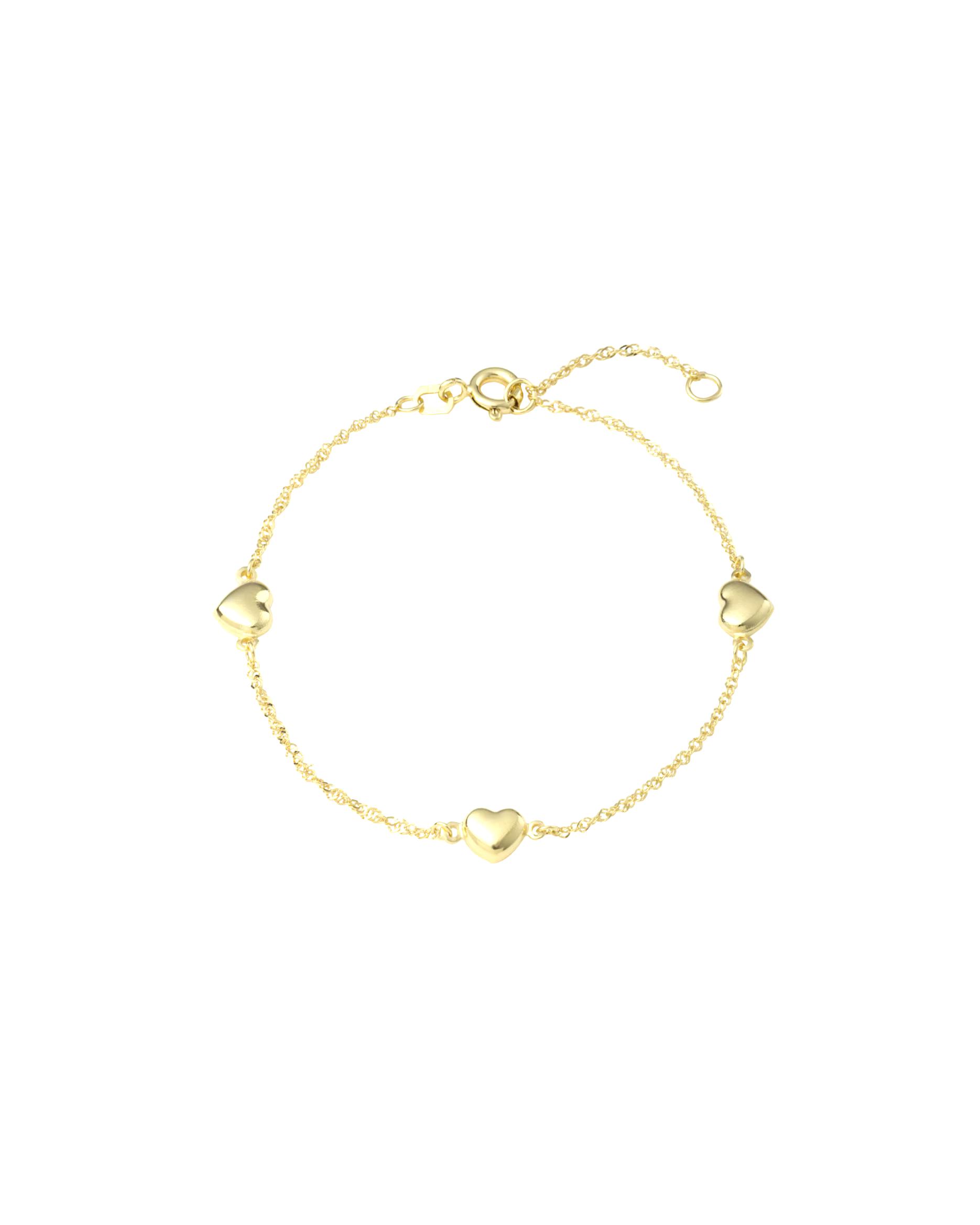 amor bracelet bracelet for women, gold 375 | Heart