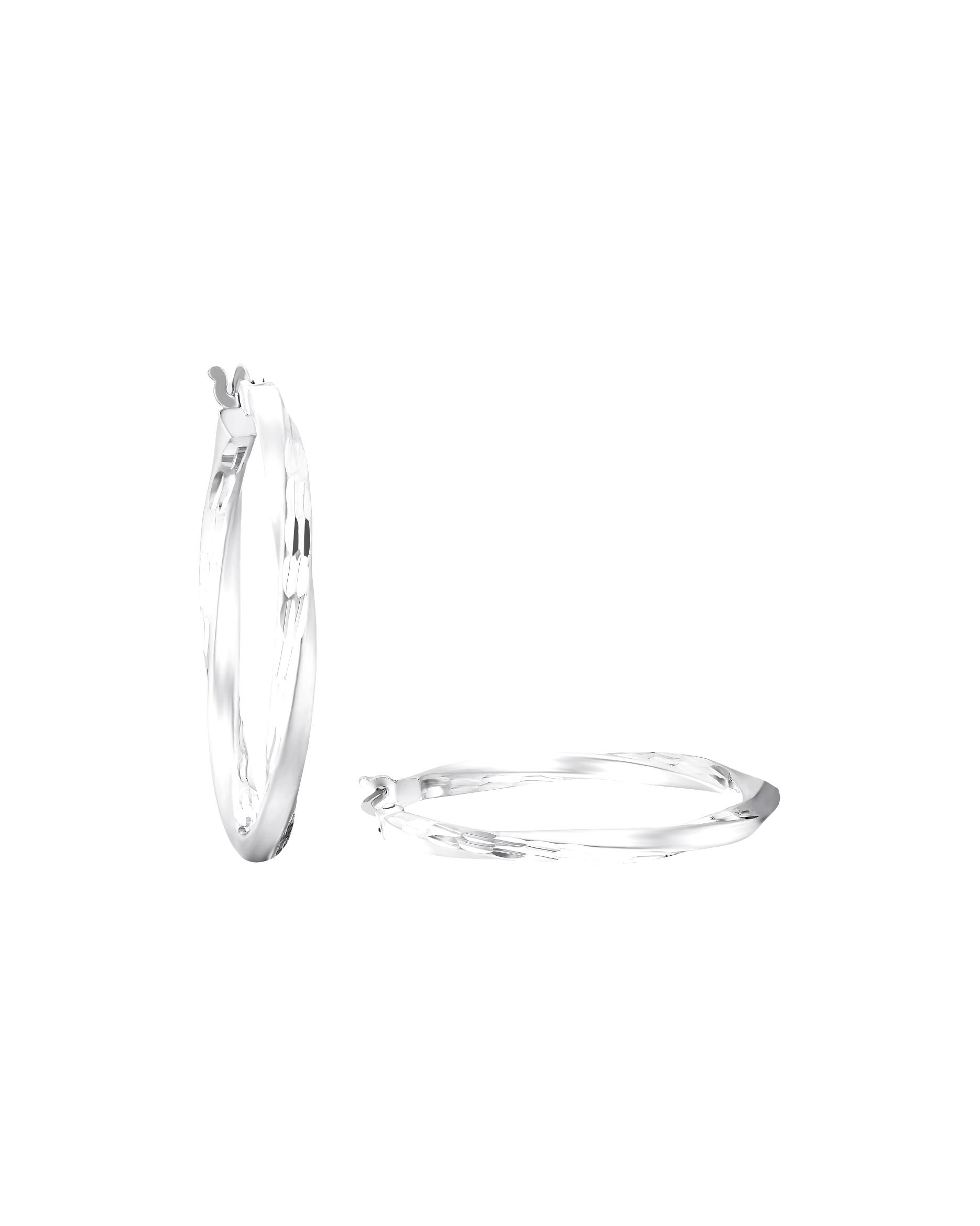 amor hoop earrings for women, 925 sterling silver