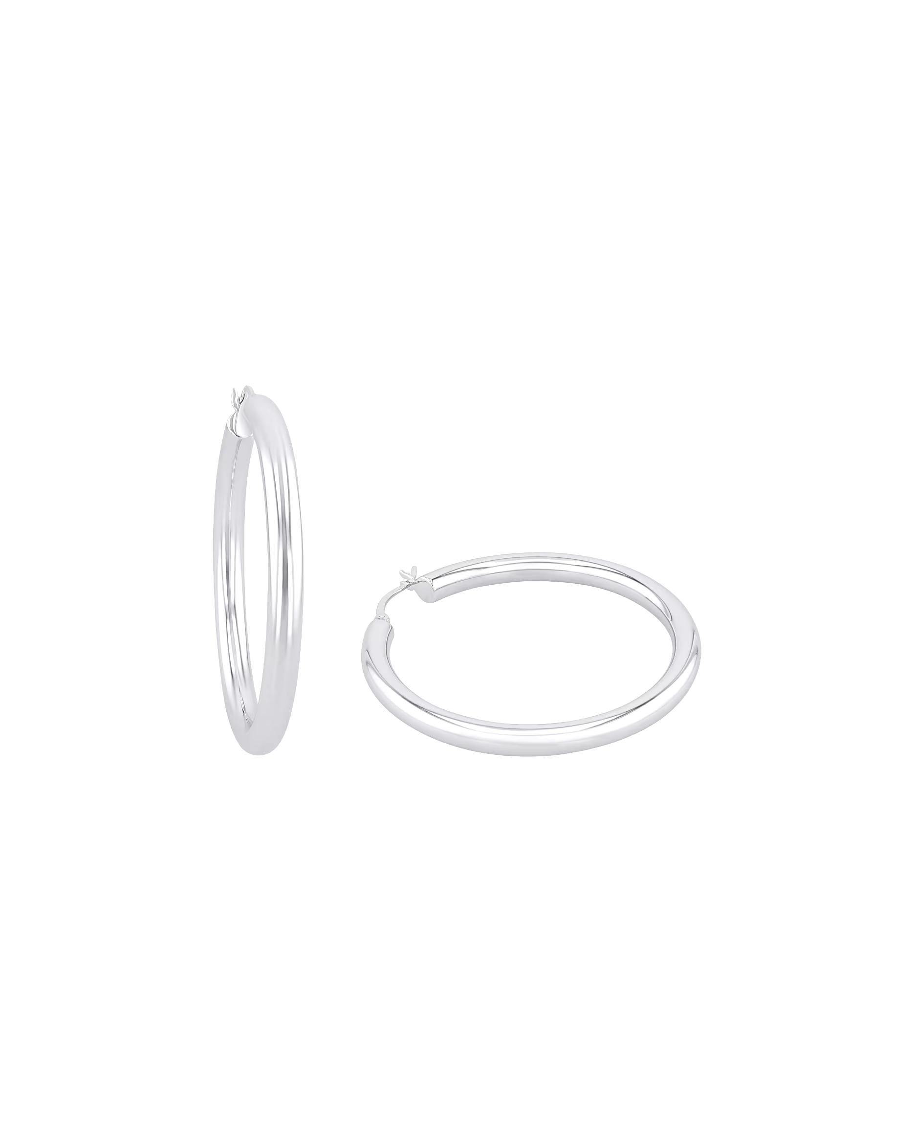 amor hoop earrings for women, 925 sterling silver