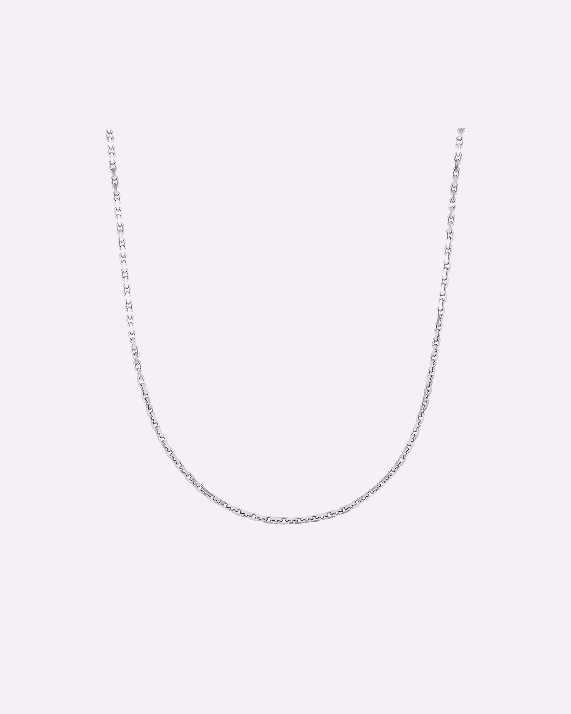 amor chain necklace for men and women, unisex, 925 sterling silver