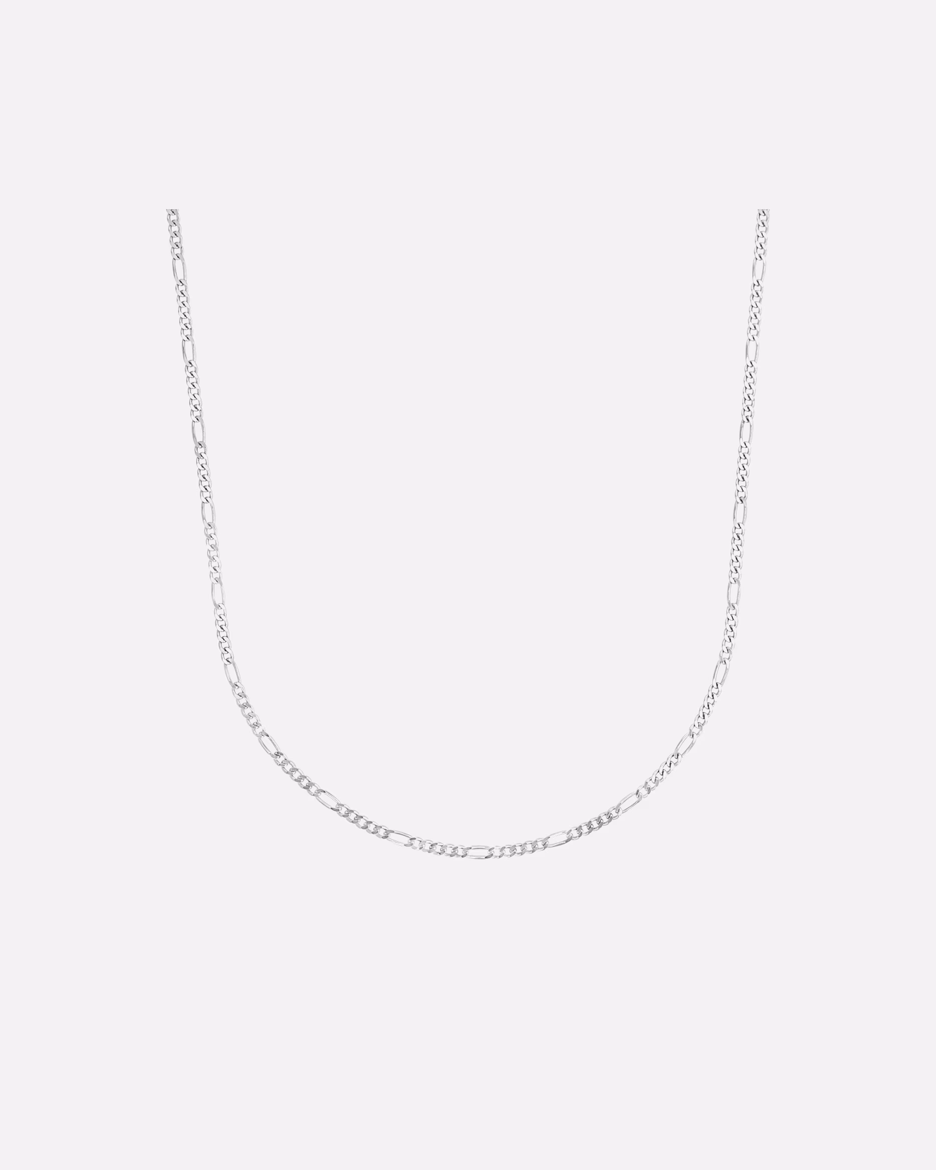 amor chain necklace for men and women, unisex, 925 sterling silver