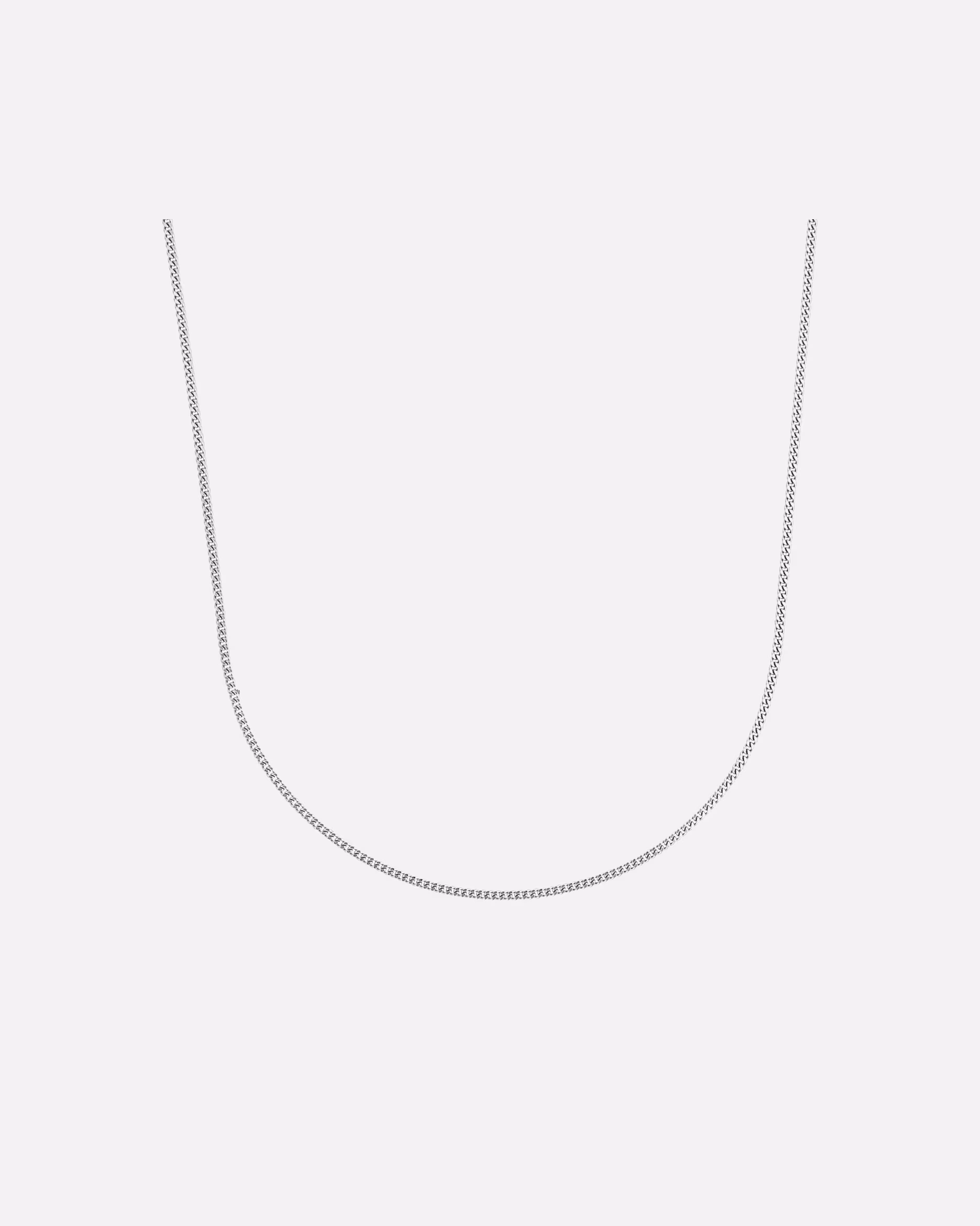 amor chain necklace for men and women, unisex, 925 sterling silver