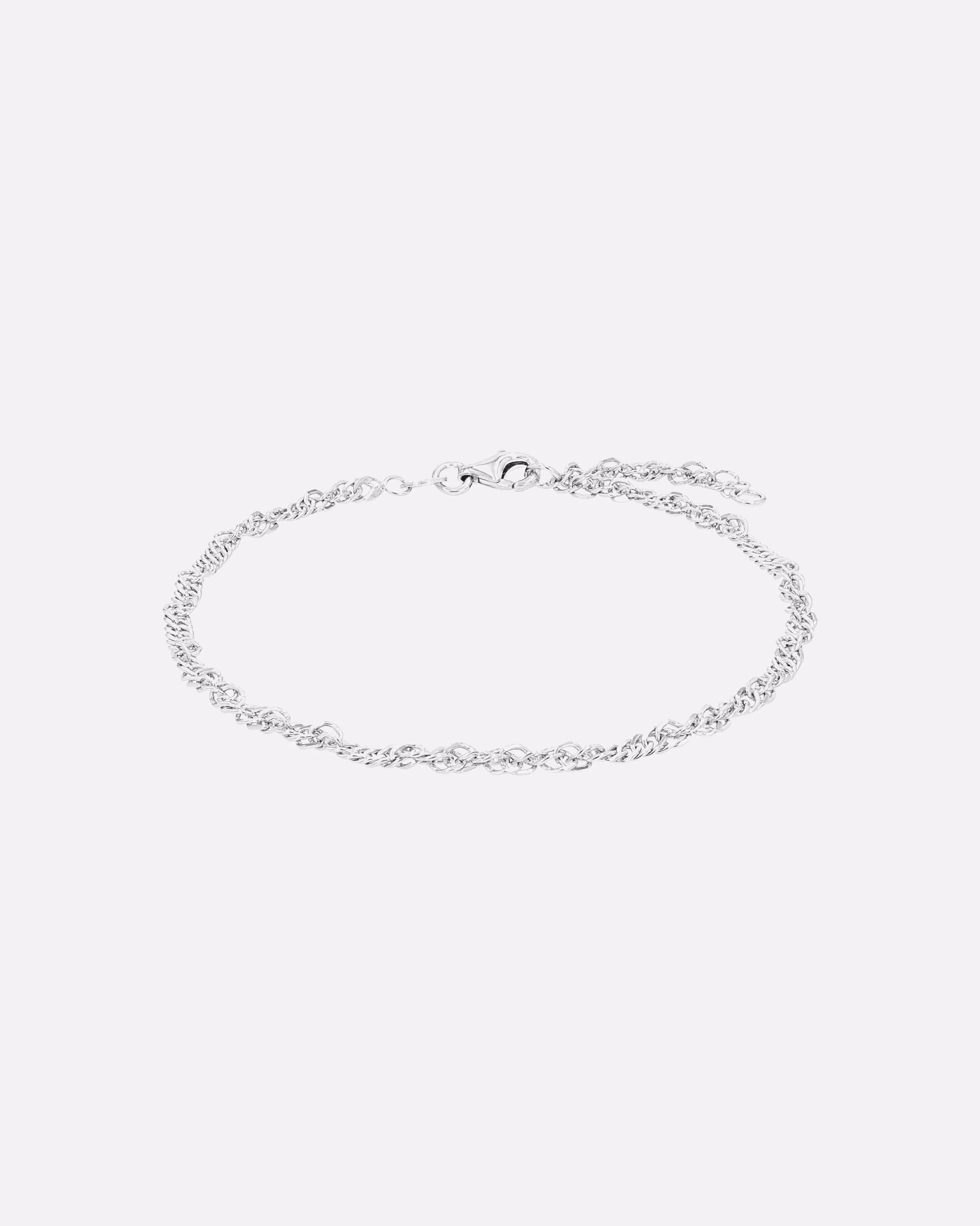 amor chain anklet for women, 925 sterling silver