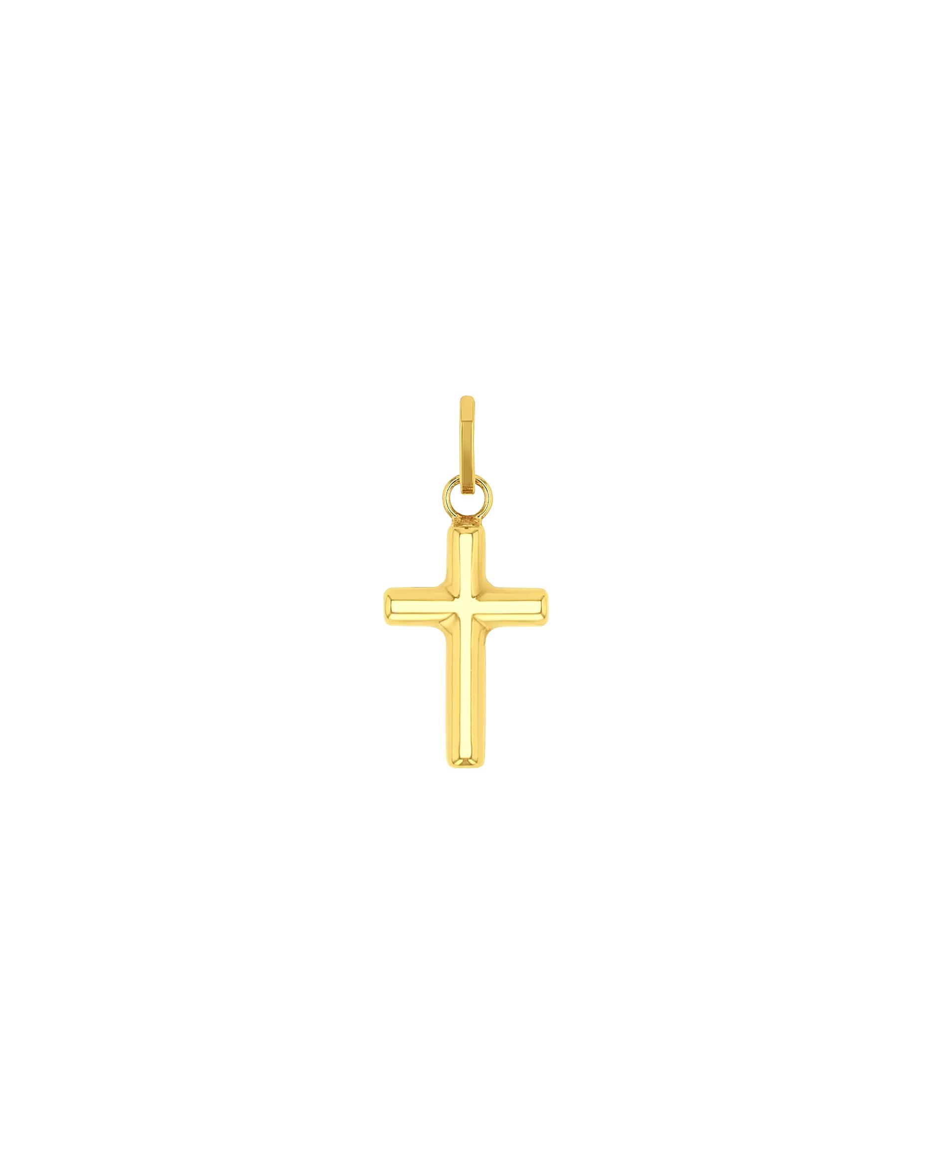 amor chain motif pendant for men and women, unisex, gold 585 | Cross