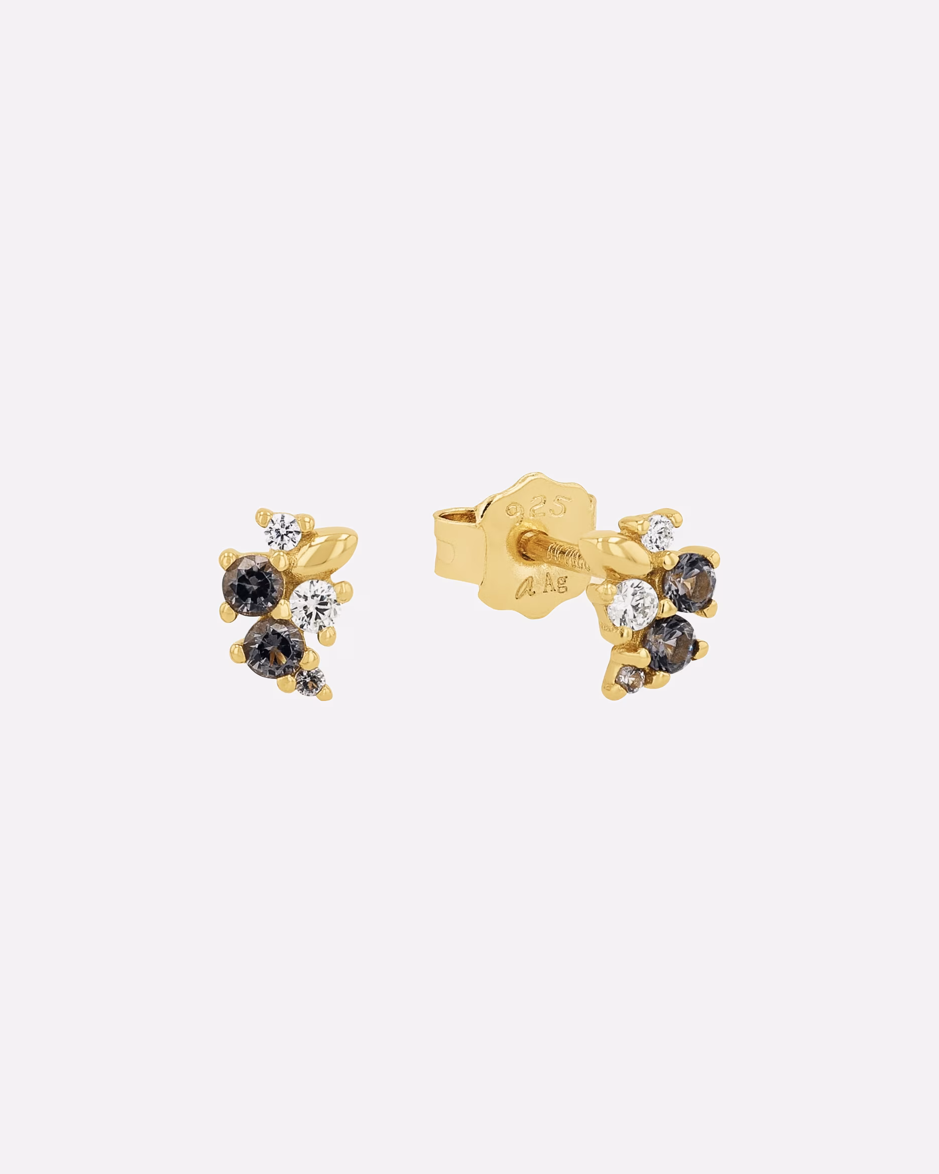 amor earring stud earrings for women, 925 sterling silver, zirconia synth.