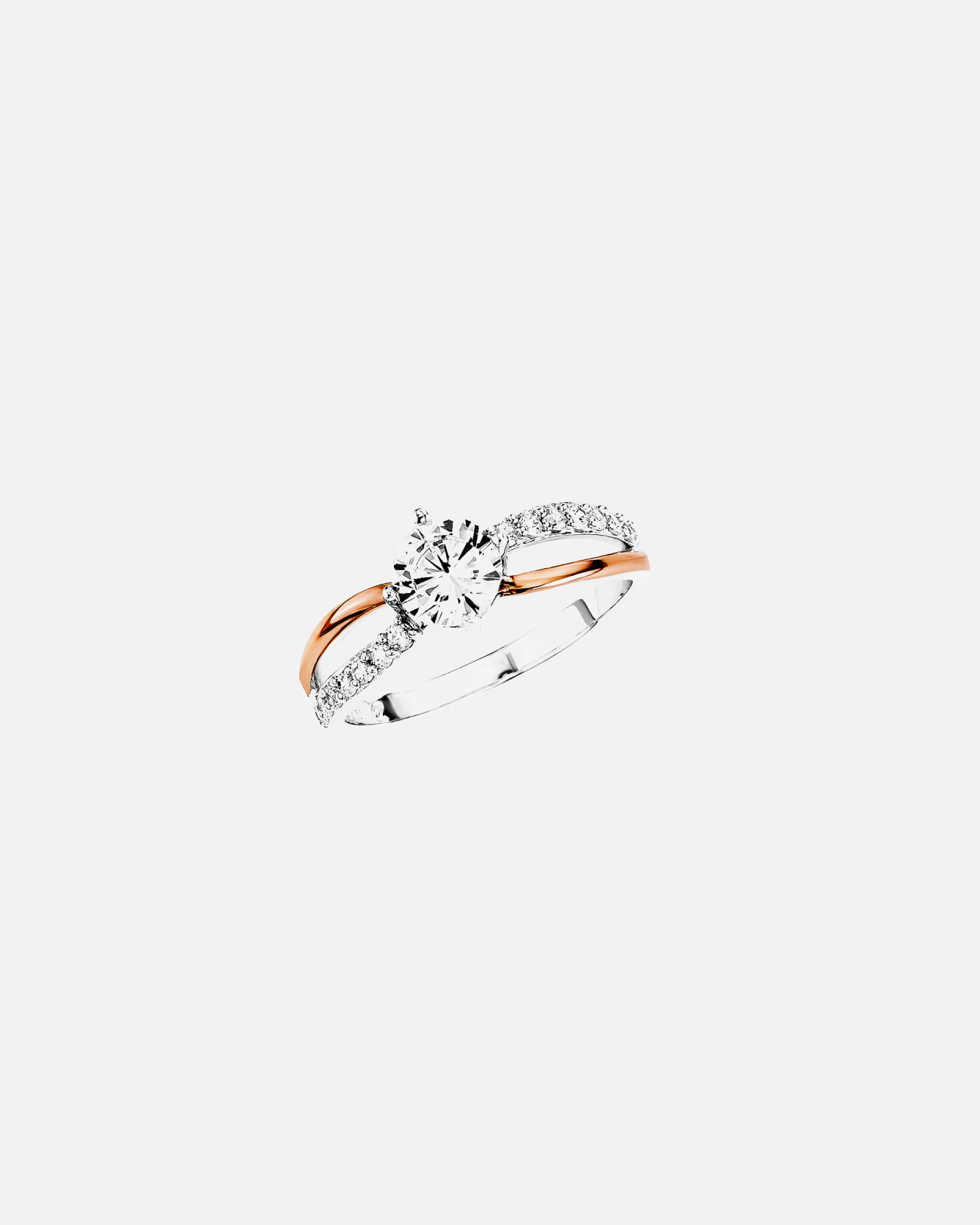 amor ring ring for women, 925 sterling silver, zirconia synth. 56