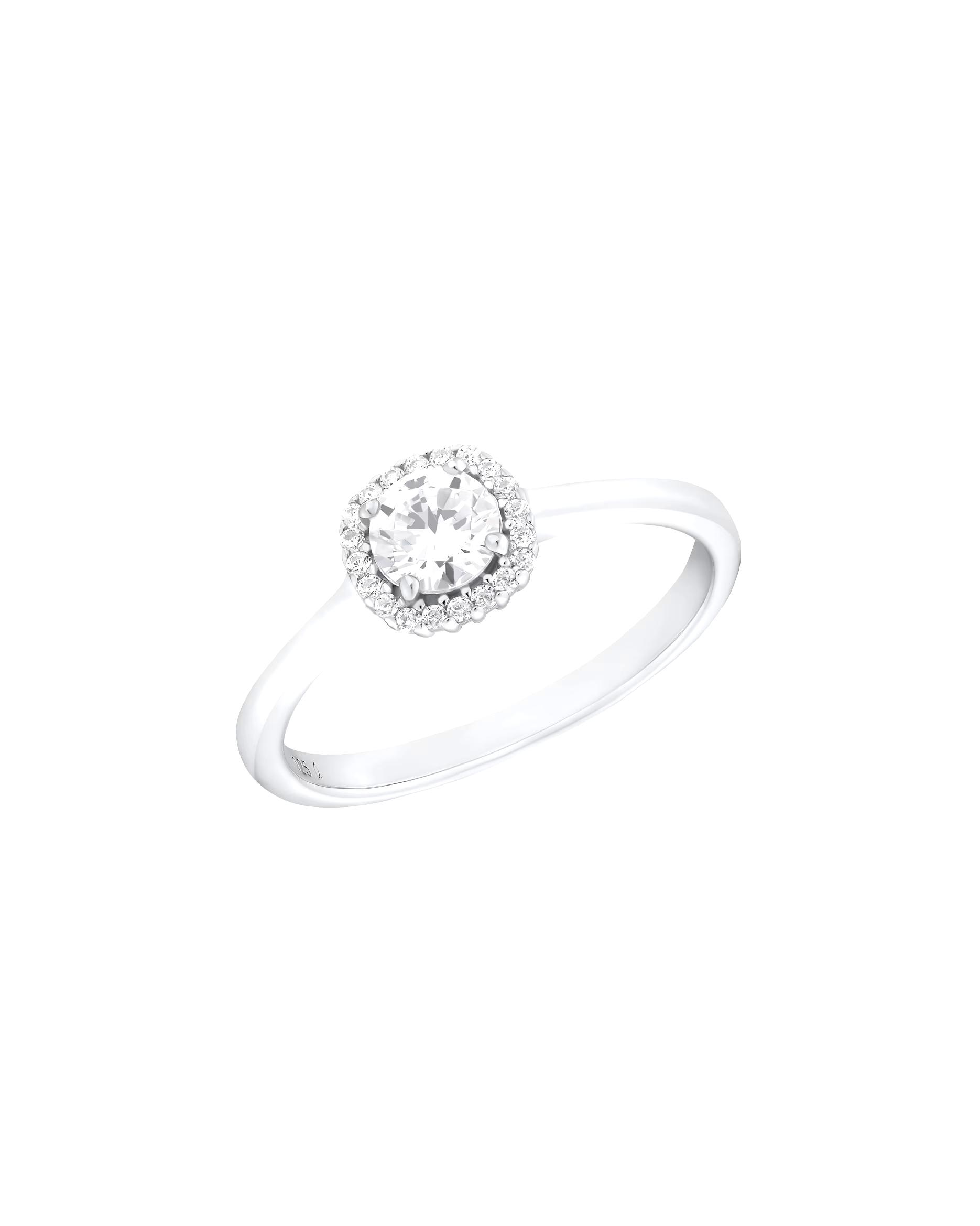 amor ring ring for women, 925 sterling silver, zirconia synth.