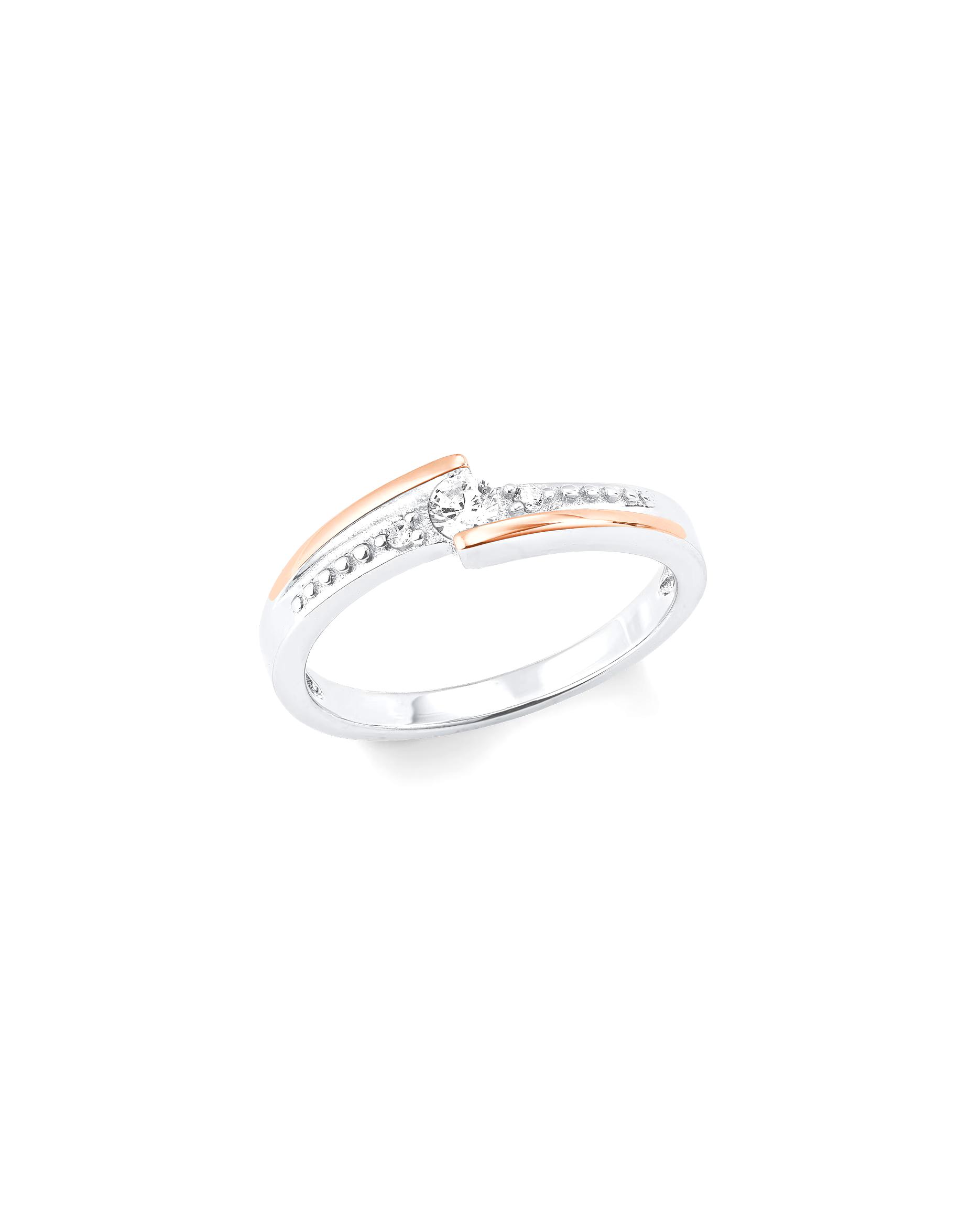 amor ring ring for women, 925 sterling silver, zirconia synth.