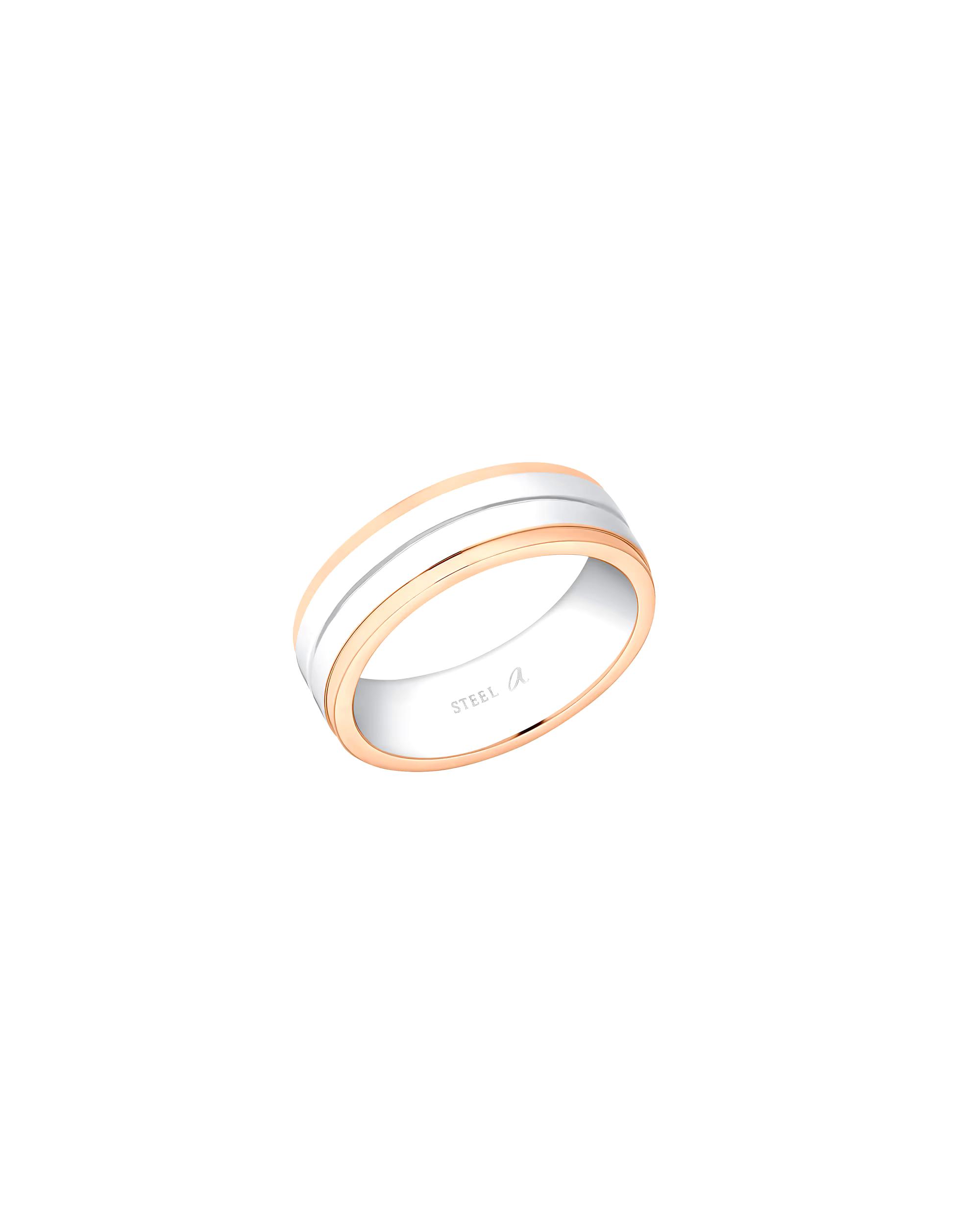amor ring ring for women, stainless steel, zirconia synth.