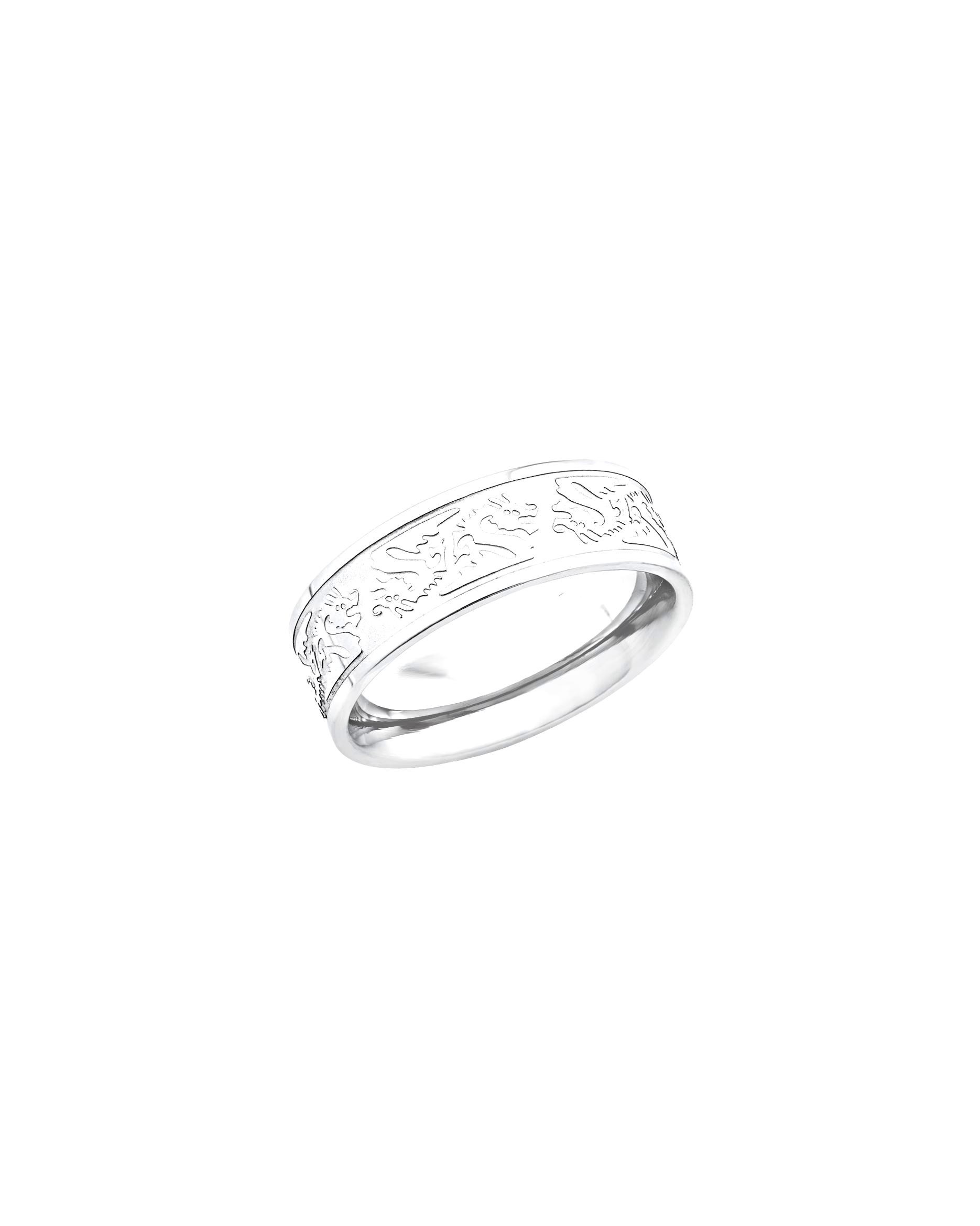 amor ring ring for men, stainless steel | Dragons Ring für Herren, Edelstahl | Drachen