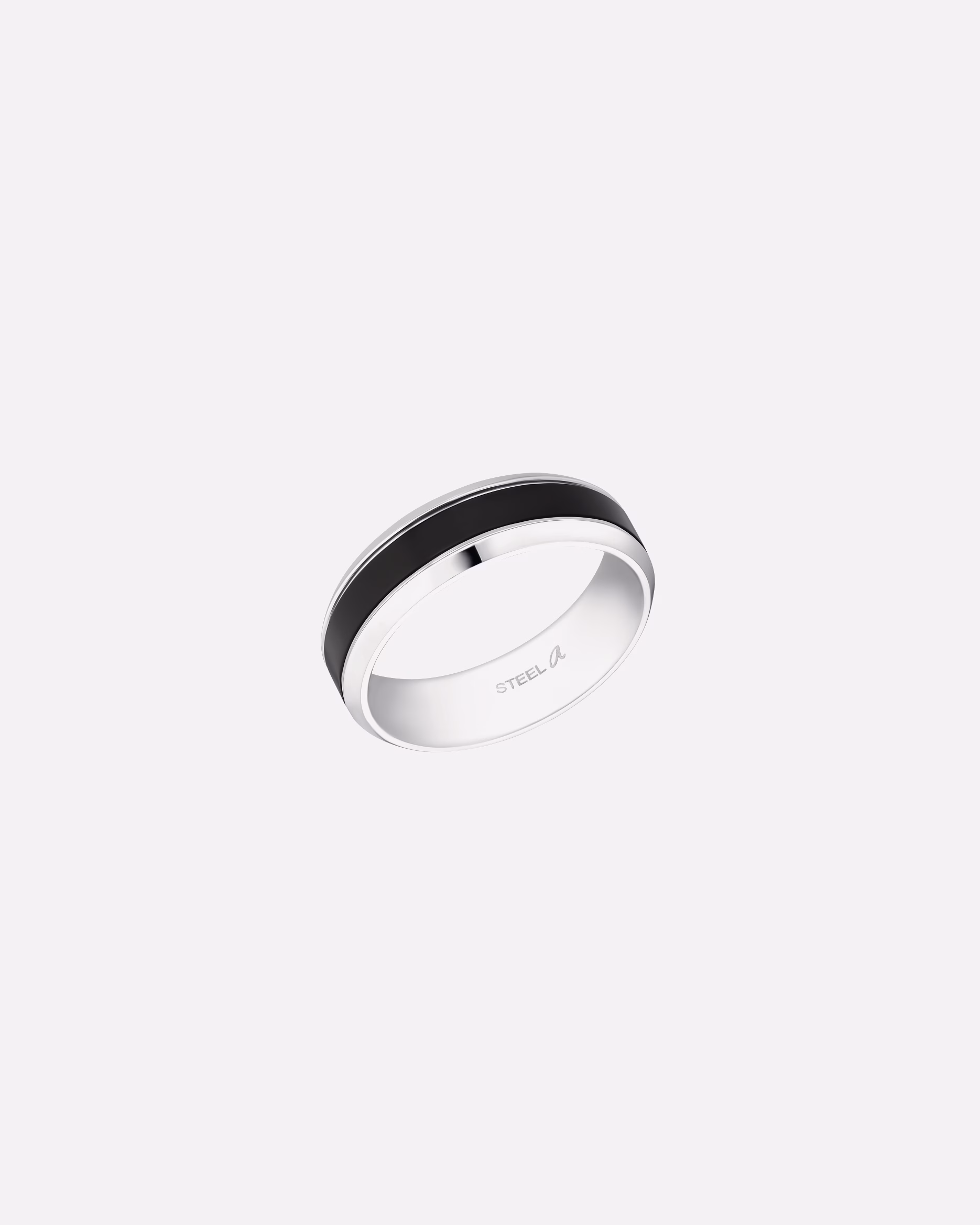 amor ring ring for men, stainless steel