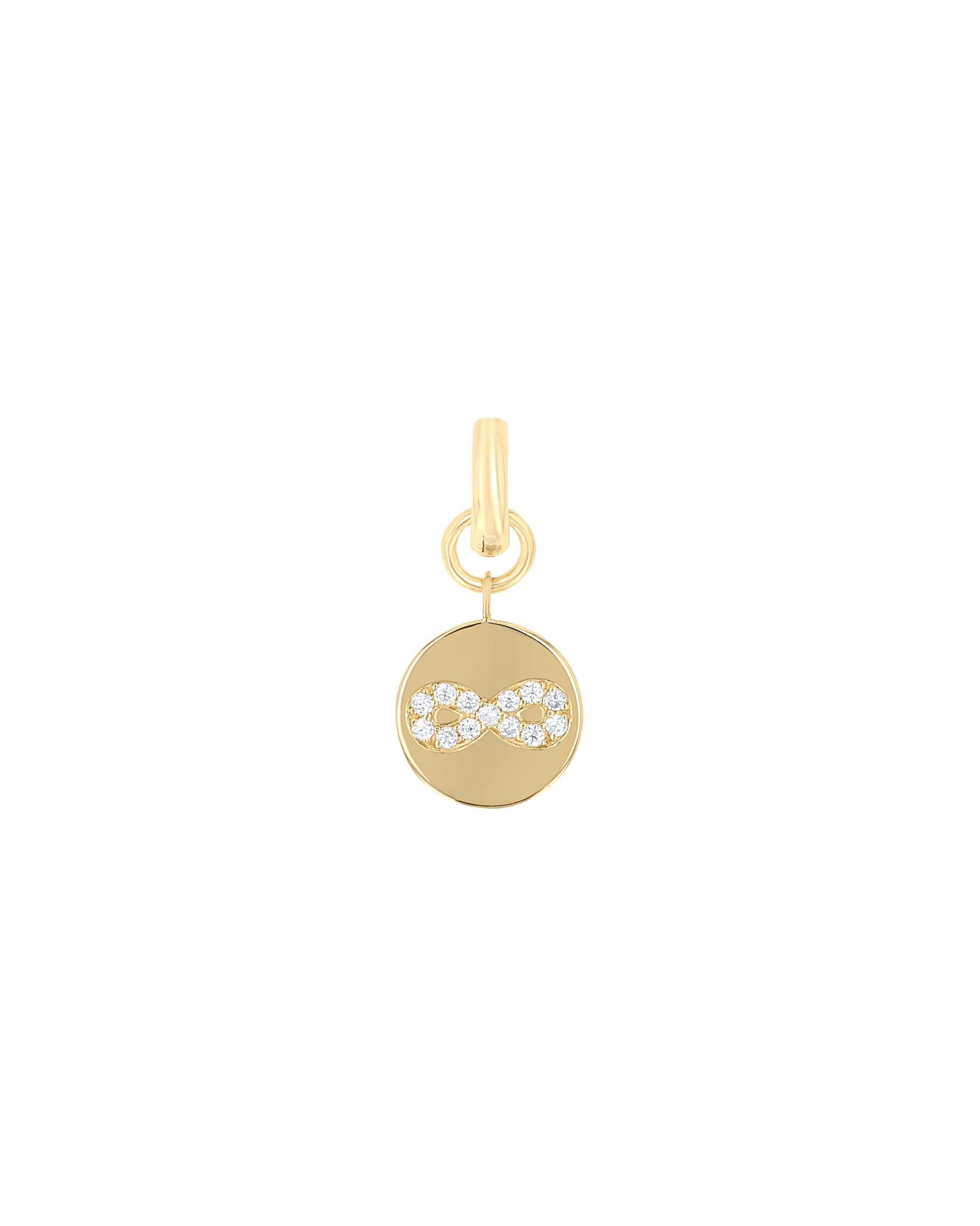 amor jewelry charm for women, 925 sterling silver, zirconia synth. | Infinity