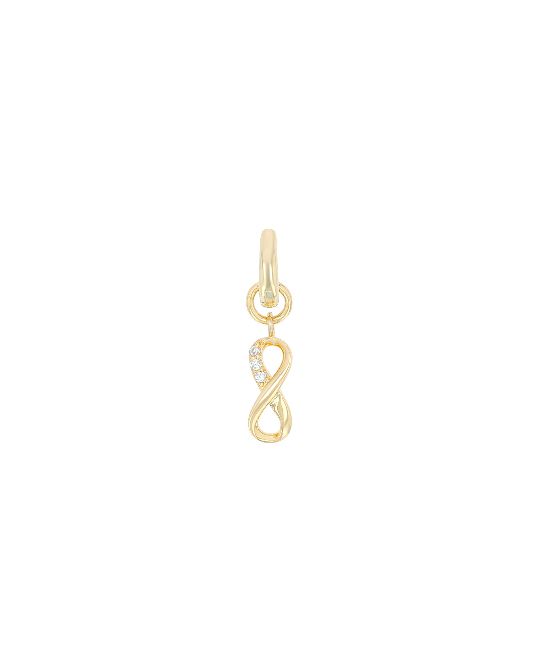 amor jewelry charm for women, 925 sterling silver, zirconia synth. | Infinity
