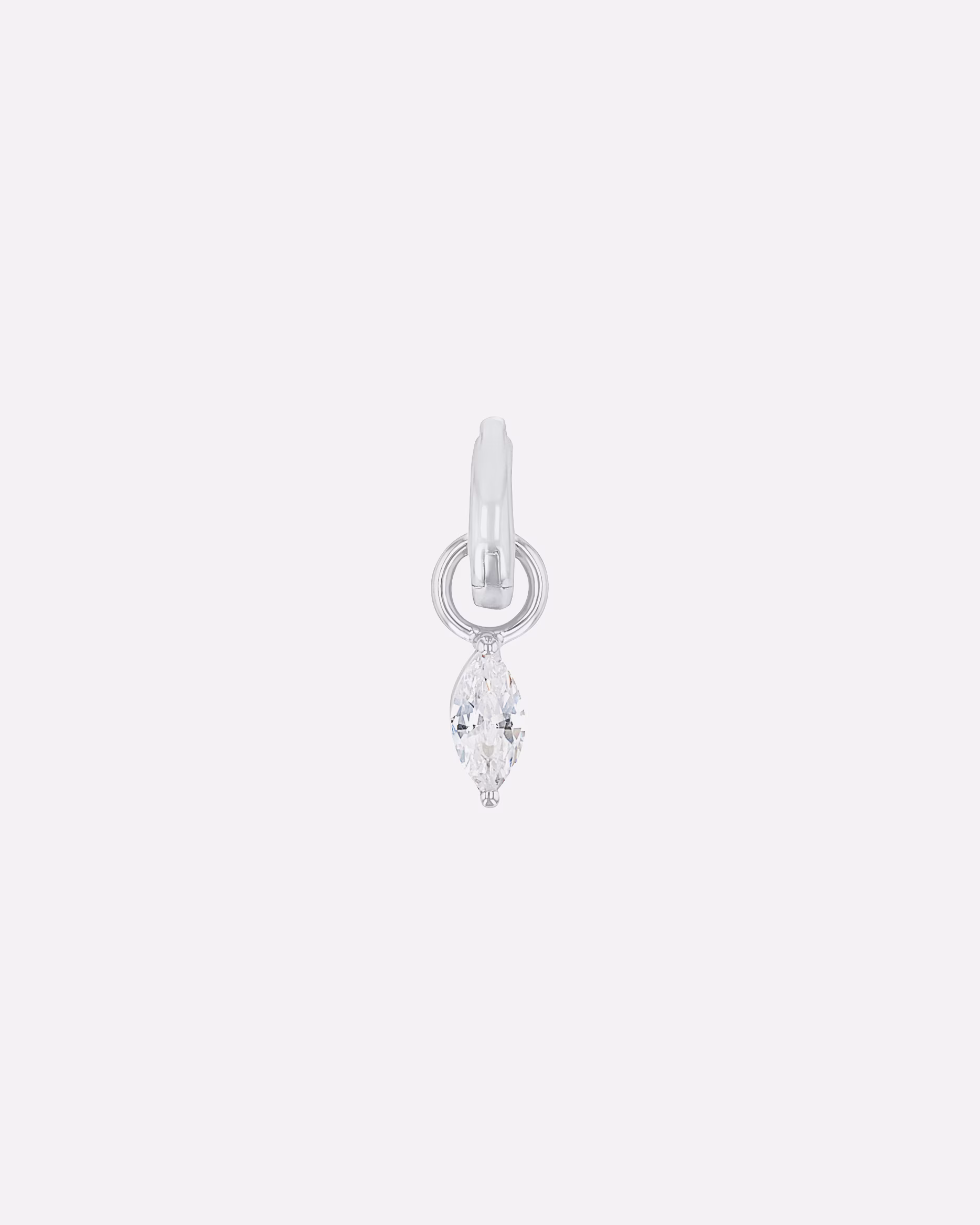 amor jewelry charm for women, 925 sterling silver, zirconia synth.