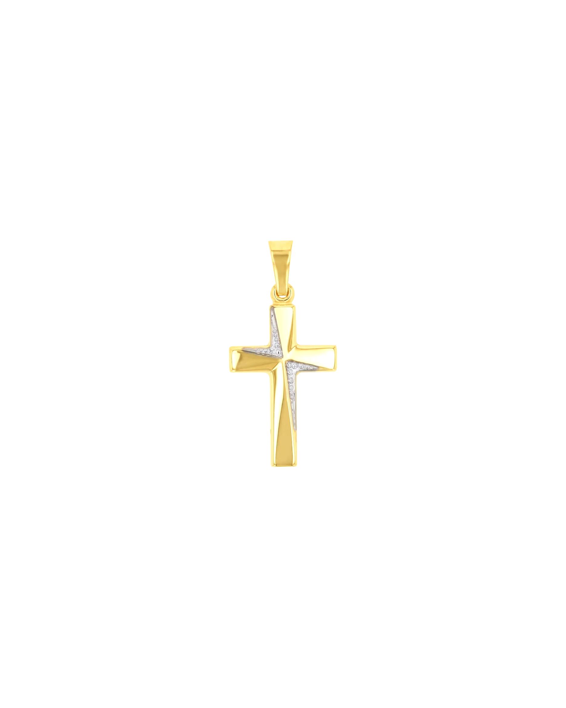 amor jewelry pendant motif pendant for men and women, unisex, 375 gold | Cross