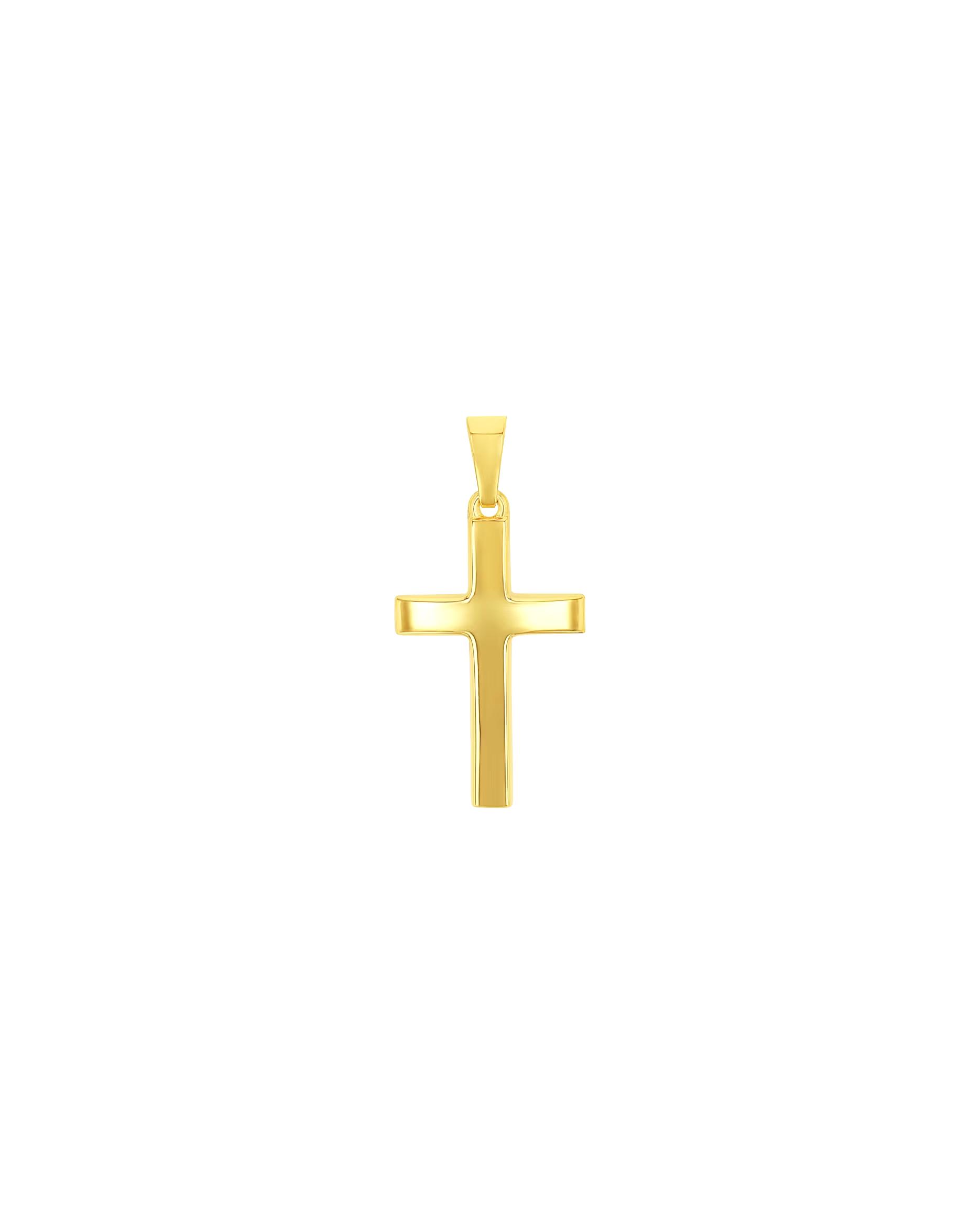 amor jewelry pendant motif pendant for men and women, unisex, gold 585 | Cross