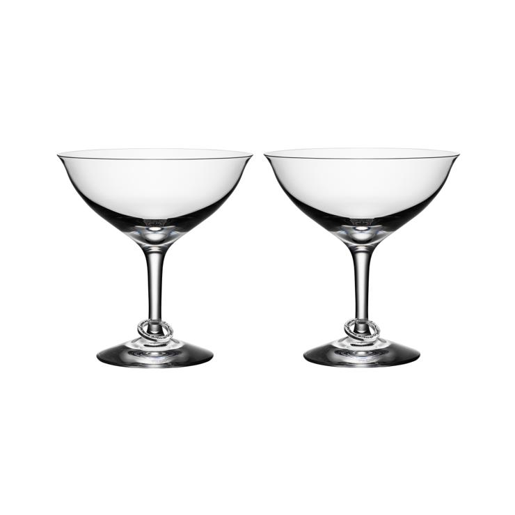 Orrefors Amor Vincit Omnia Glass 2-Pack