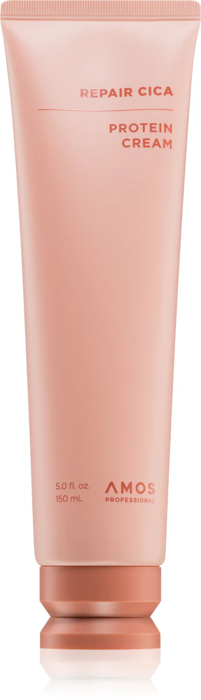 AMOS PROFESSIONAL Repair Cica Protein Cream Nourishing Heat Protection Cream for Damaged Hair