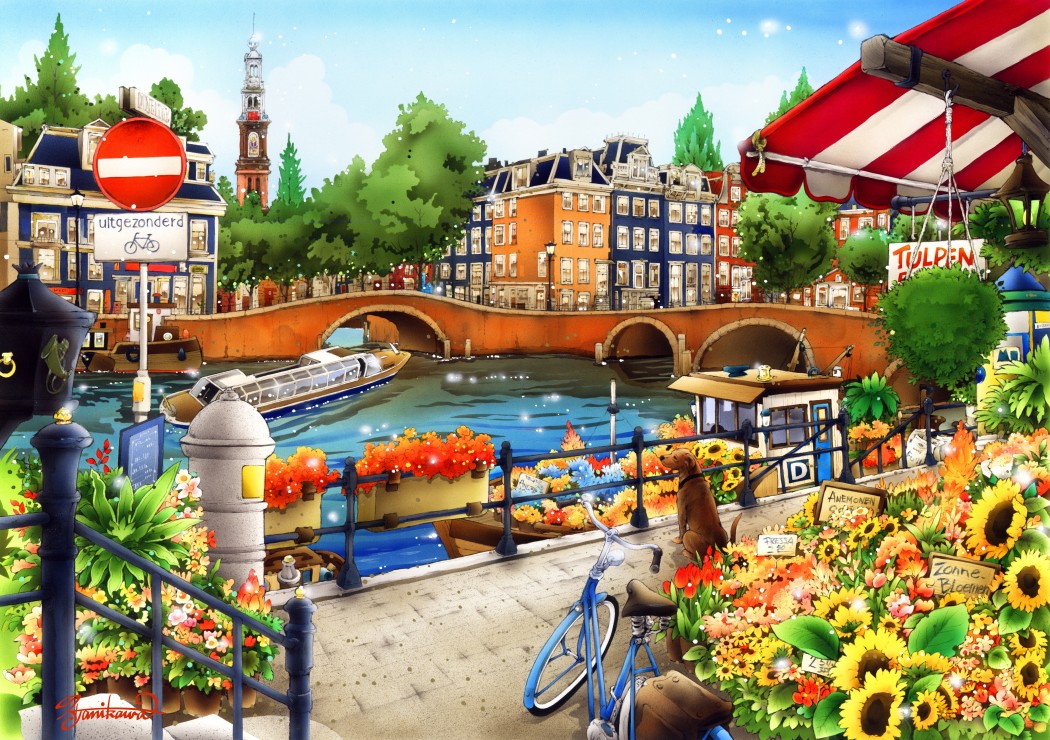 Amsterdam Puzzle 1500 Teile