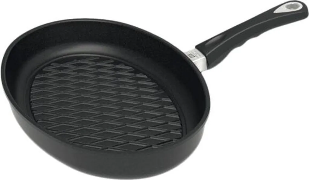 AMT GASTROGUSS fish pan with BBQ base, suitable for induction cooktops, length: 350 mm