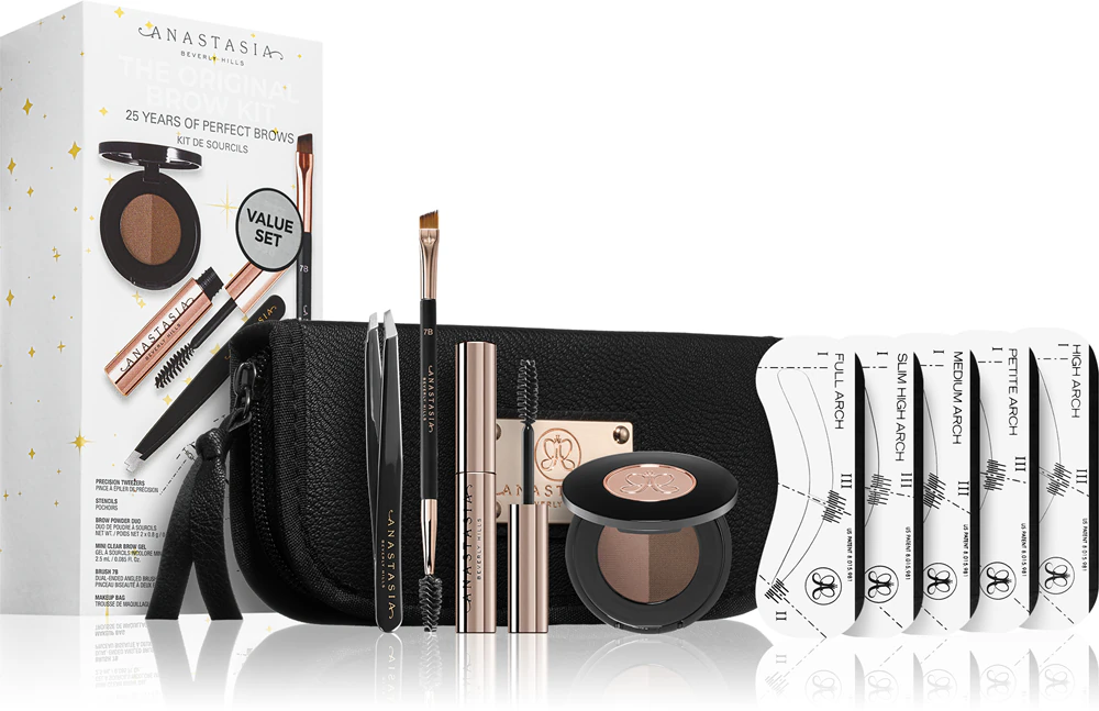 Anastasia Beverly Hills OG Brow Kit Gift Set Soft Brown (for the eyebrows) shade None