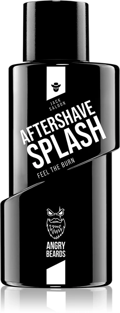 Angry Beards Jack Saloon Aftershave Splash After Shave