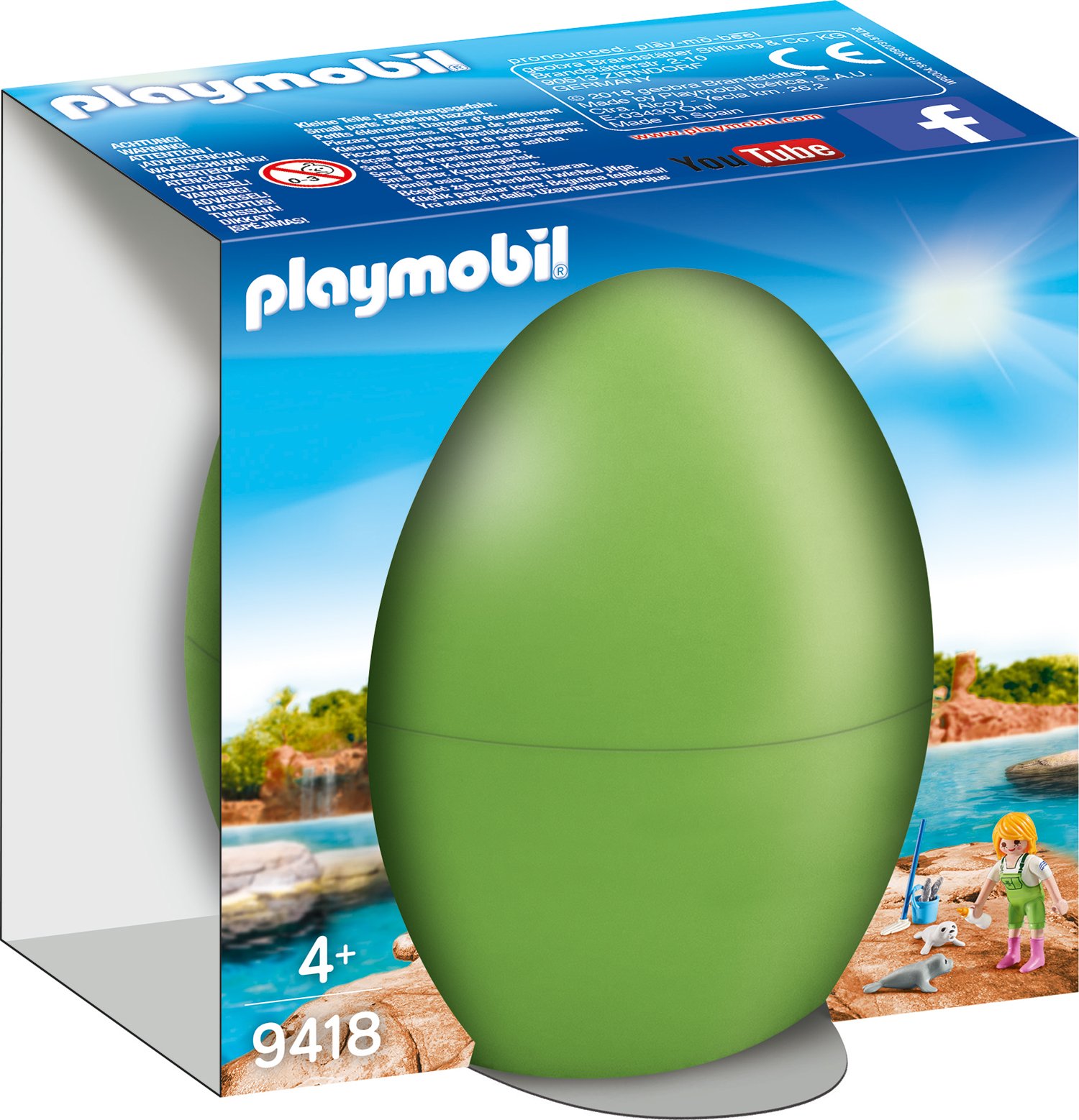 Playmobil Animal With Seal Baby Game