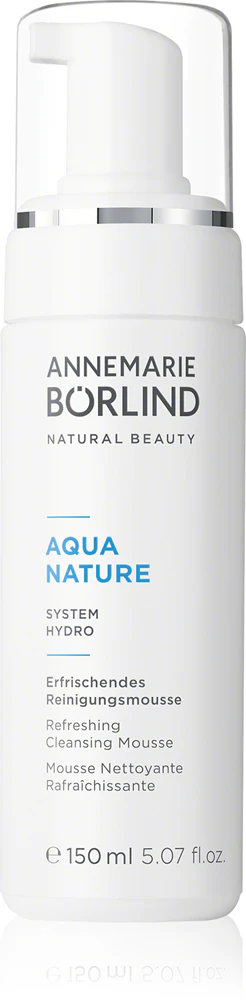 Annemarie Barlind ANNEMARIE BÖRLIND AQUANATURE Refreshing cleansing mousse