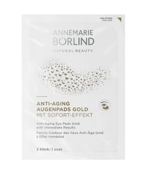 ANNEMARIE BÖRLIND EYE AND LIP CARE Anti-Aging Eye Pads Gold with Instant Effect