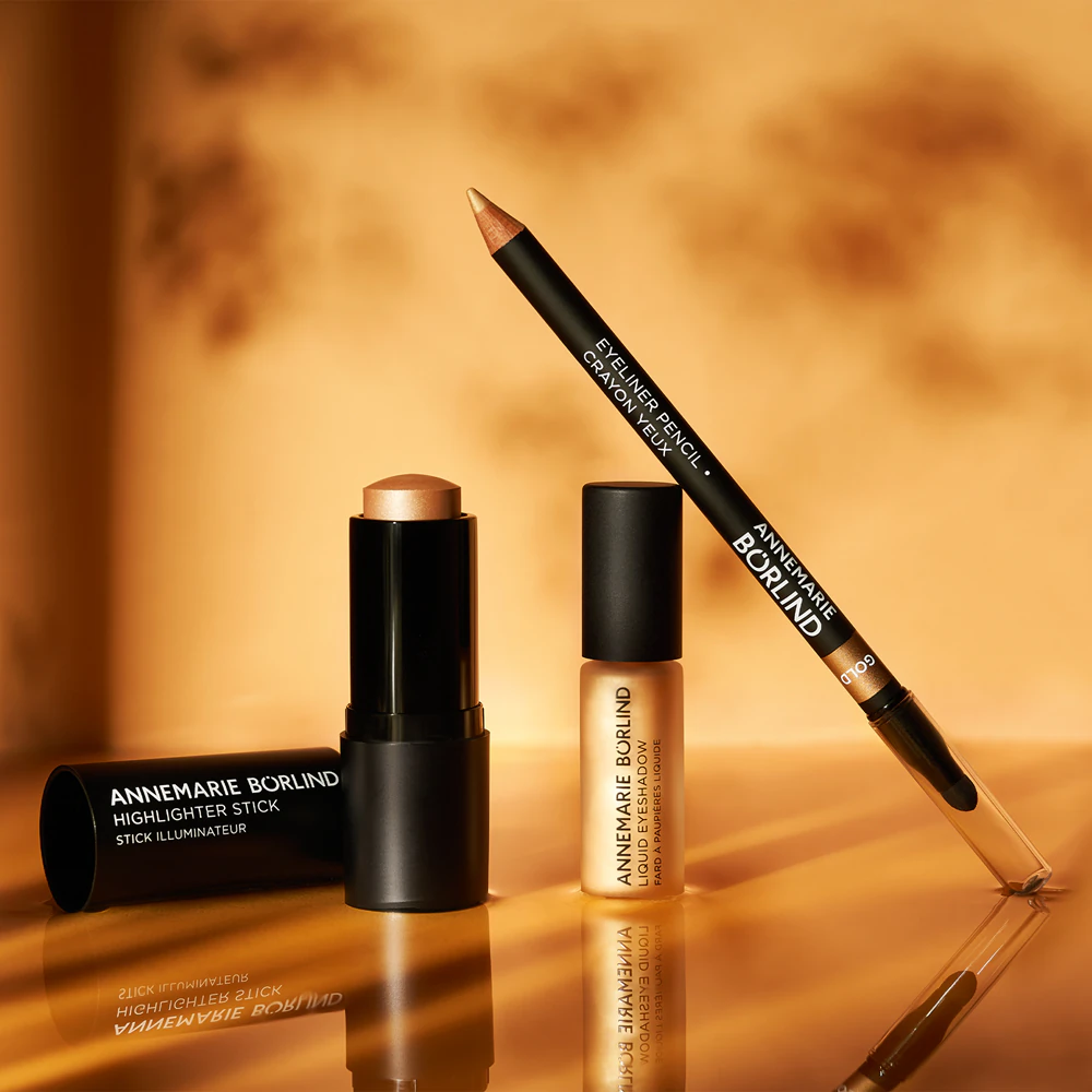 ANNEMARIE BÖRLIND Golden Hour Highlighter Stick multifunctional brightener with nourishing effect