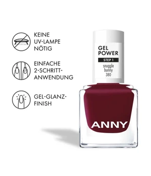 ANNY Gel Power Nail Polish 010, Snuggle Bunny