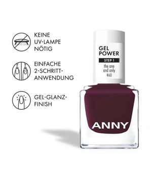 ANNY Gel Power Nail Polish 010, The One And Only