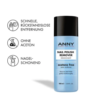 ANNY Nail Polish Remover Acetone Free